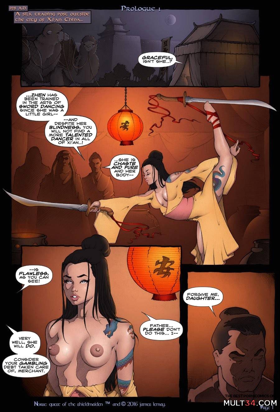 Norse - Quest of the Shield Maiden page 2
