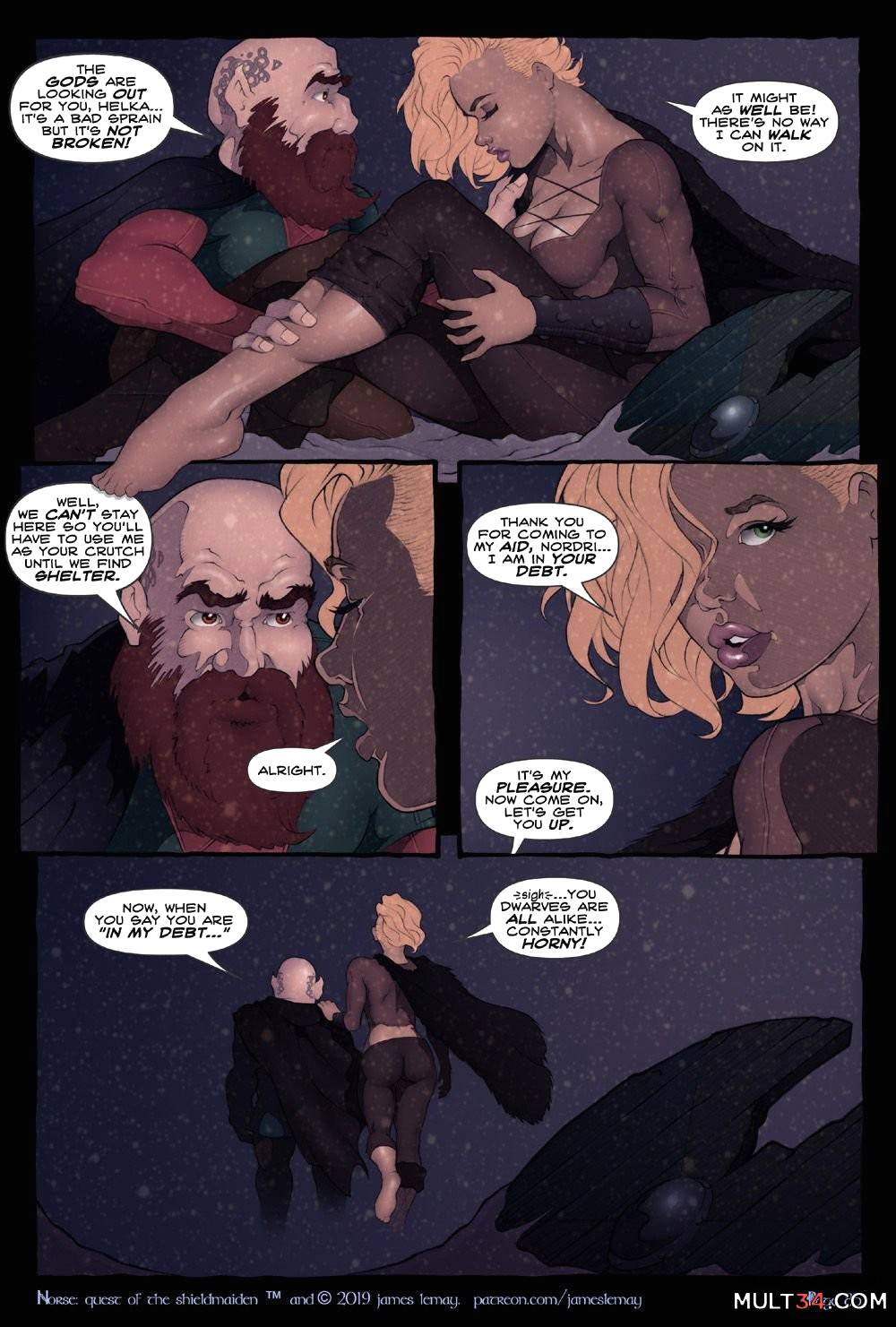 Norse - Quest of the Shield Maiden page 86