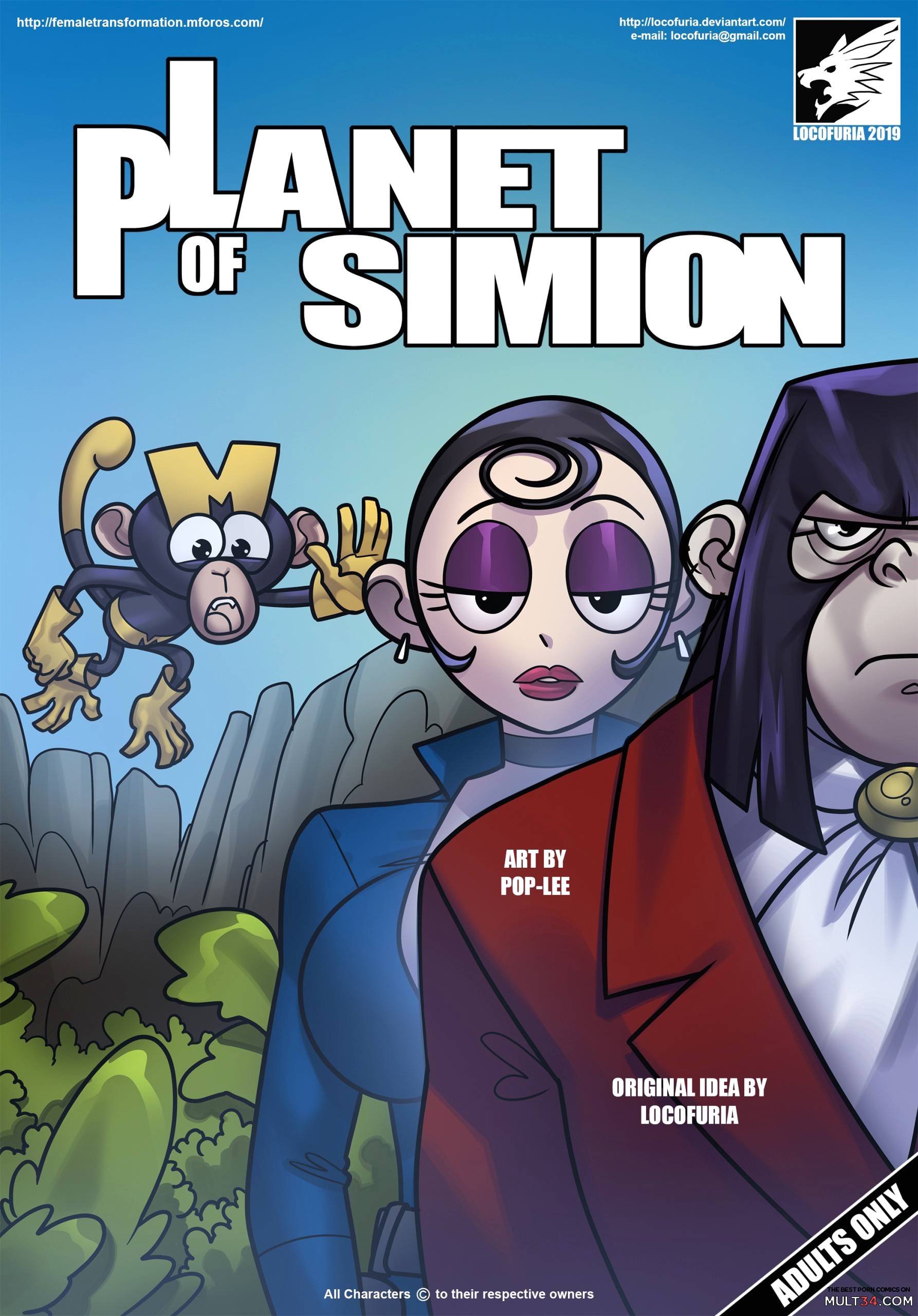 Planet of Simion page 1