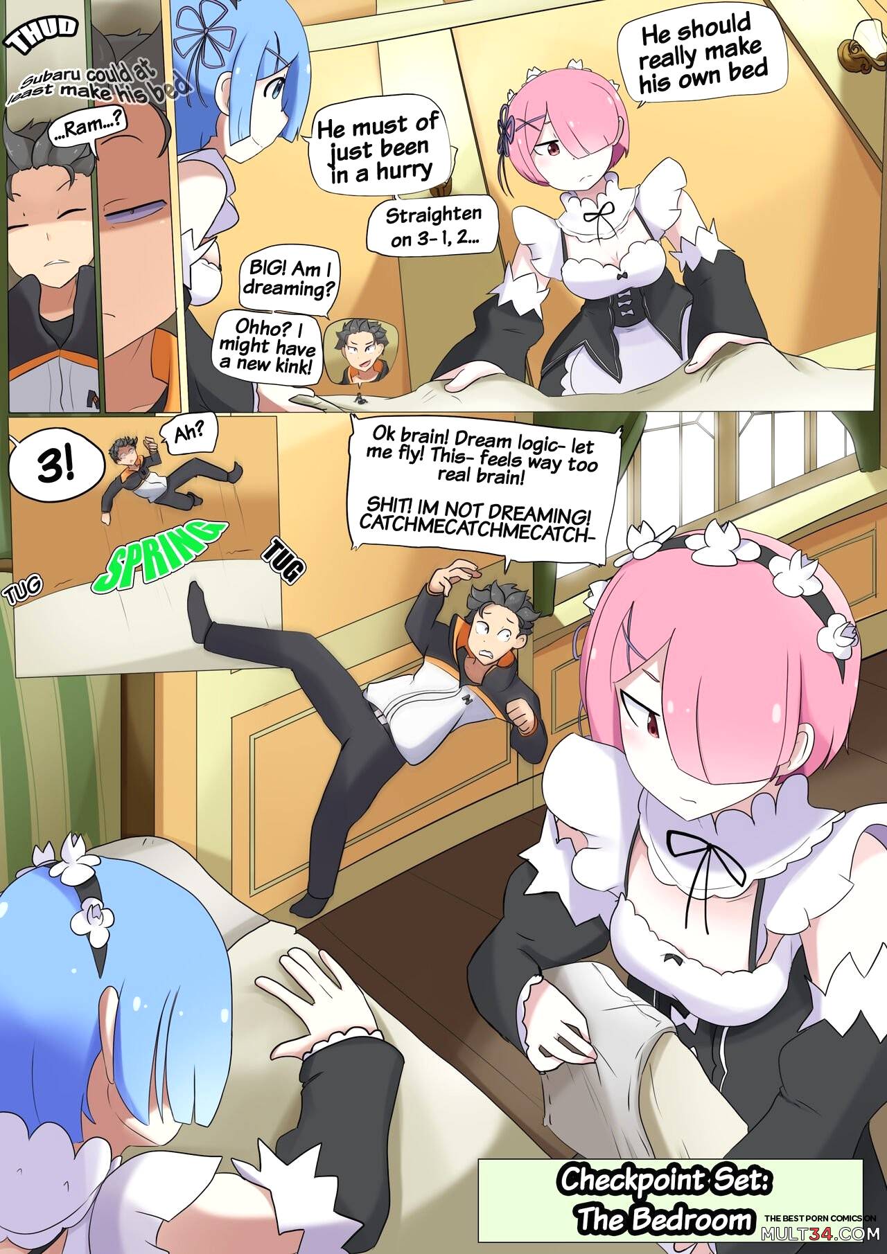 Rezero porn comic