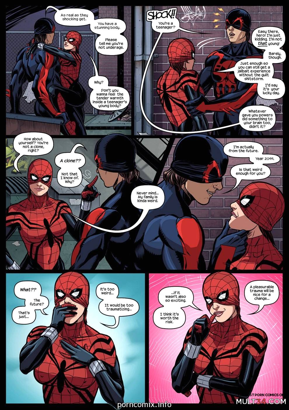 Spider-Girl Spider-Man 2099 page 4