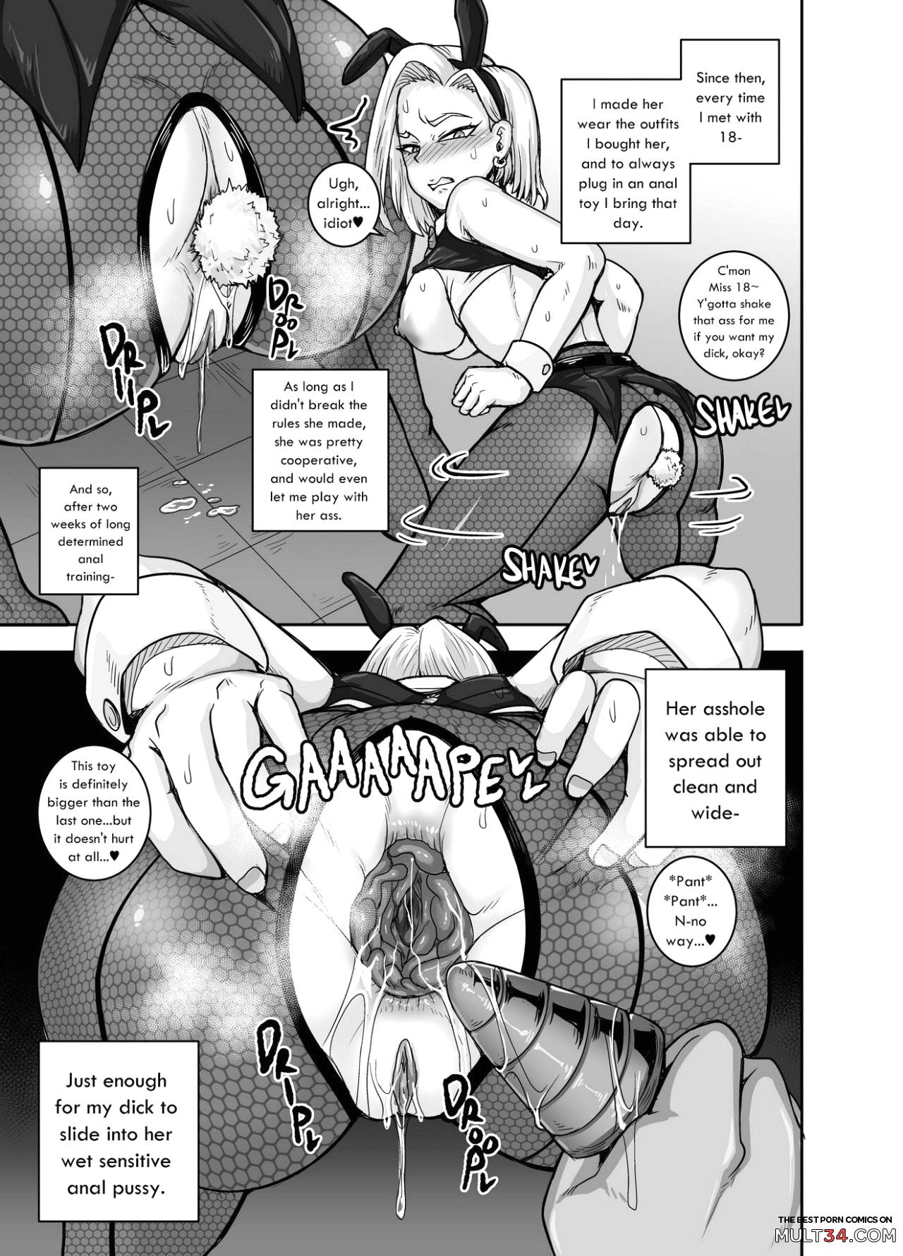 The Lady Android who Lost to Lust page 36