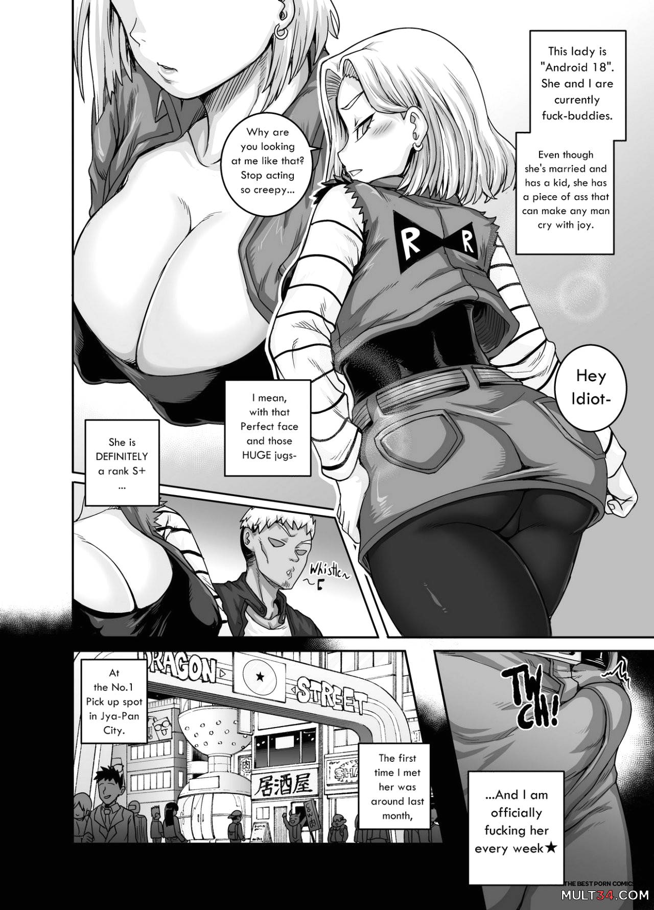 The Lady Android who Lost to Lust page 4