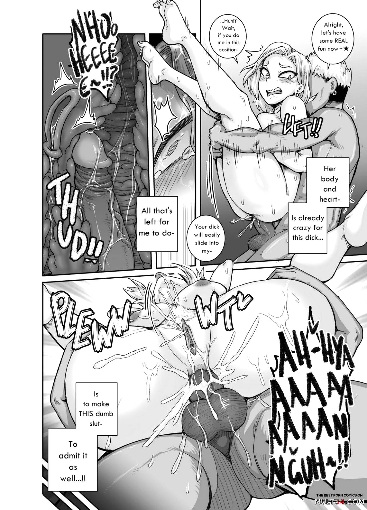 The Lady Android who Lost to Lust page 41