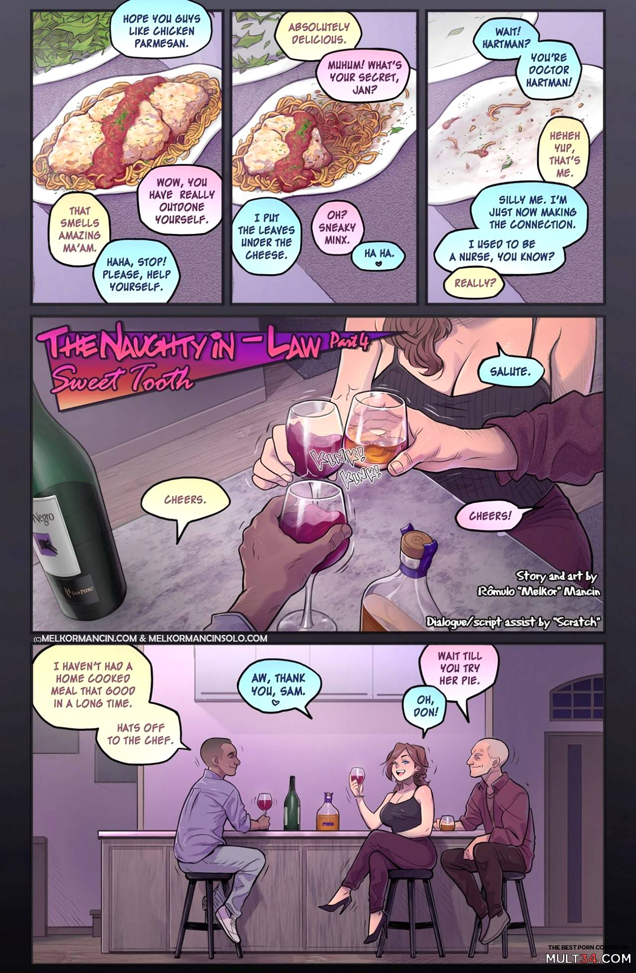 The Naughty In-Law 4 - Sweet Tooth page 10