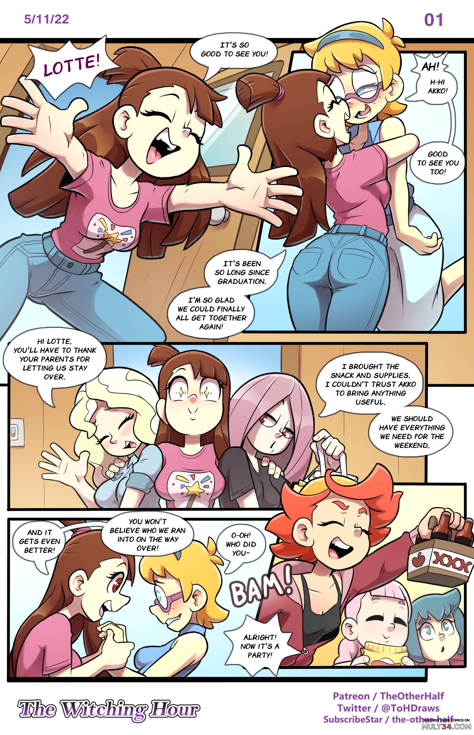 The Witching Hour - Little Witch Academia page 1