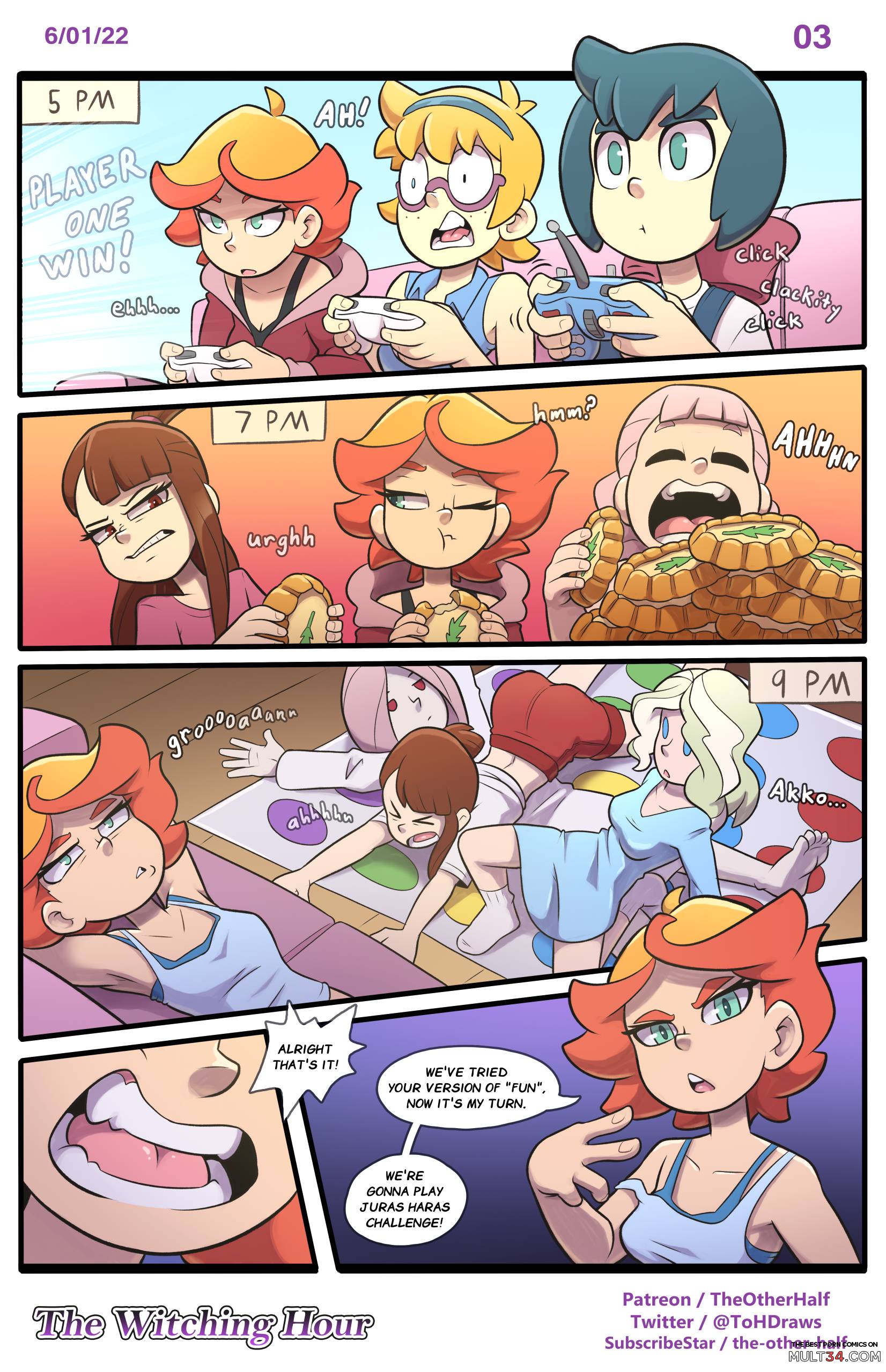 The Witching Hour - Little Witch Academia page 3