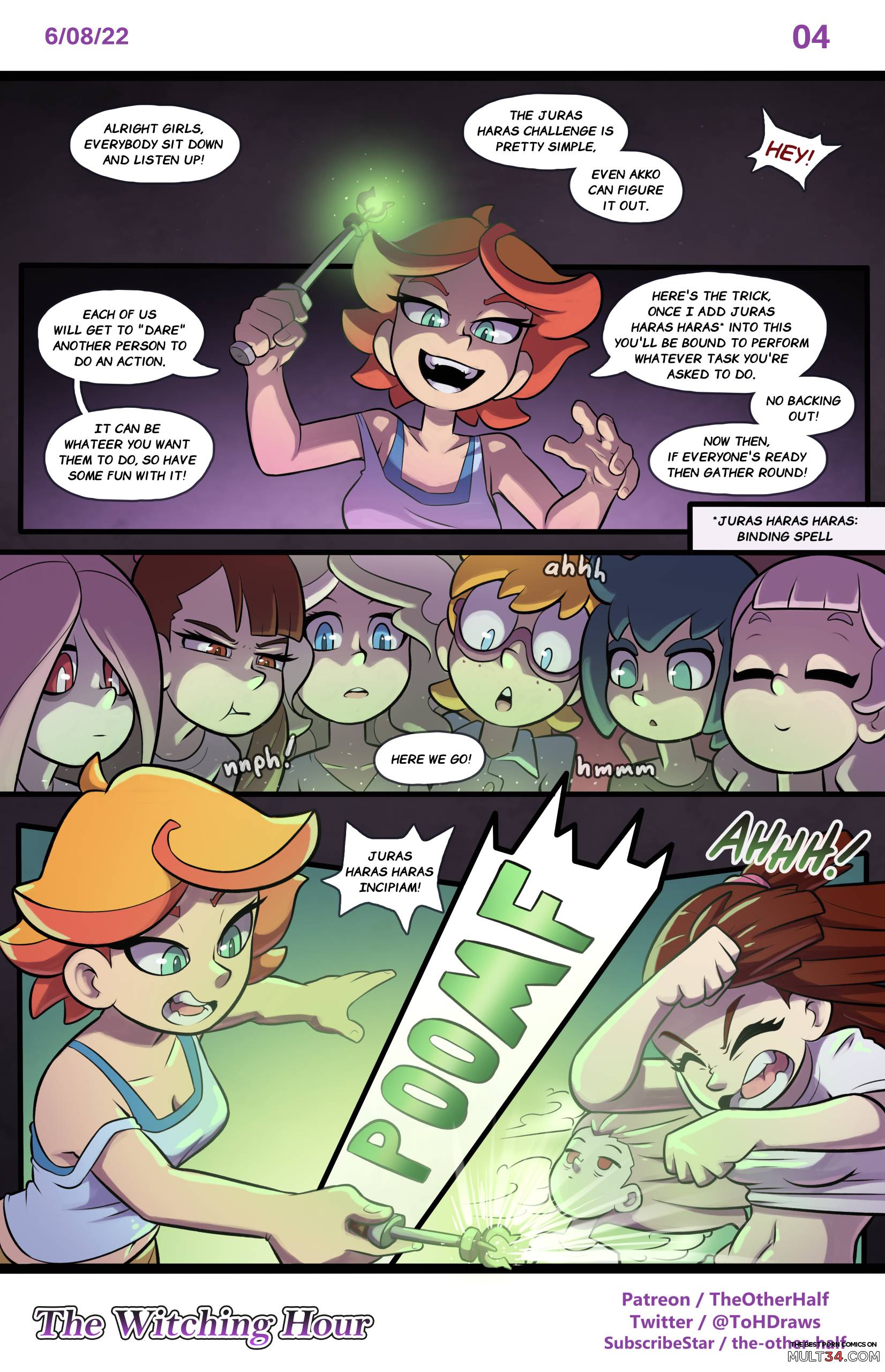 The Witching Hour - Little Witch Academia page 4