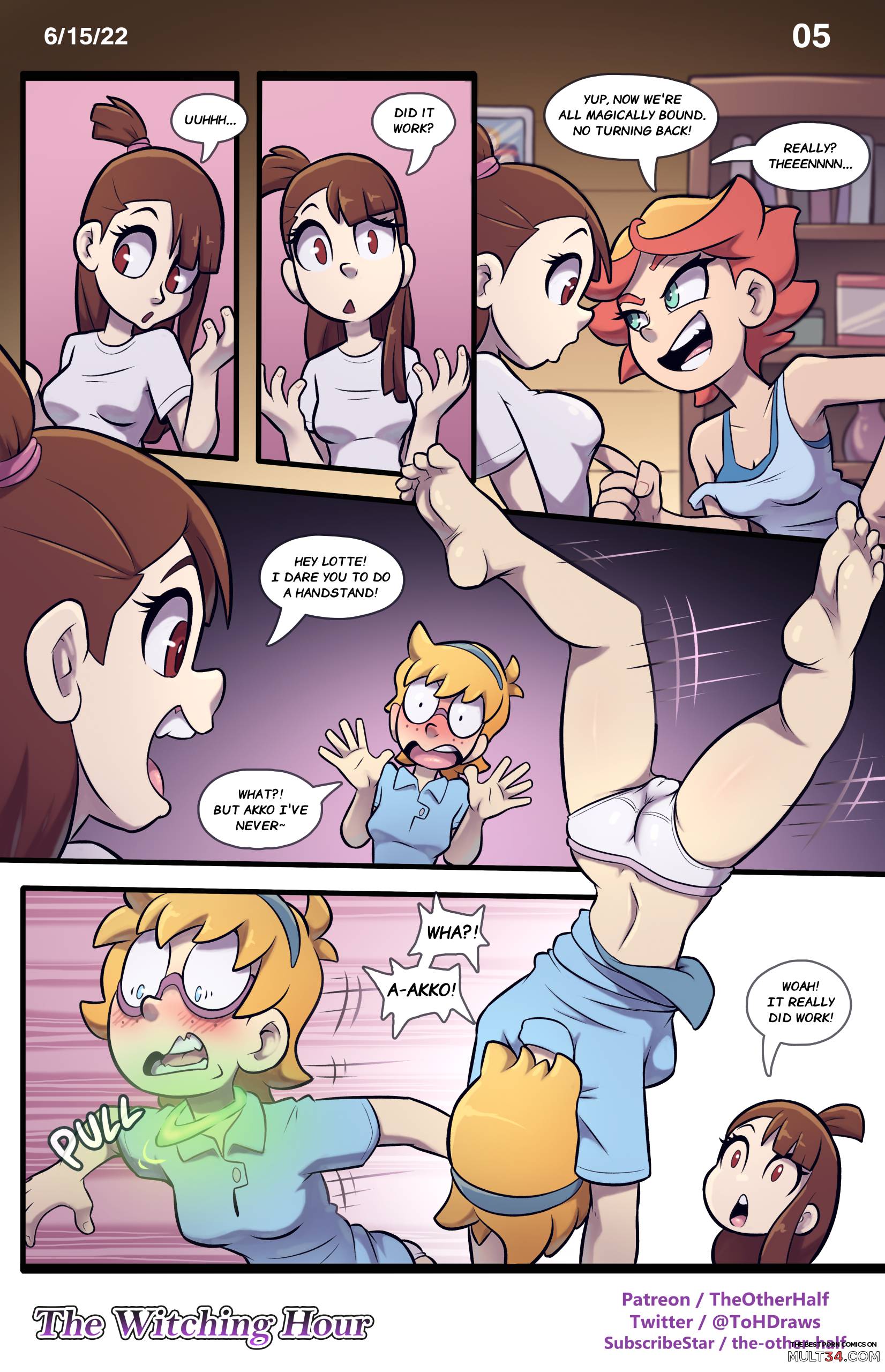 The Witching Hour - Little Witch Academia page 5