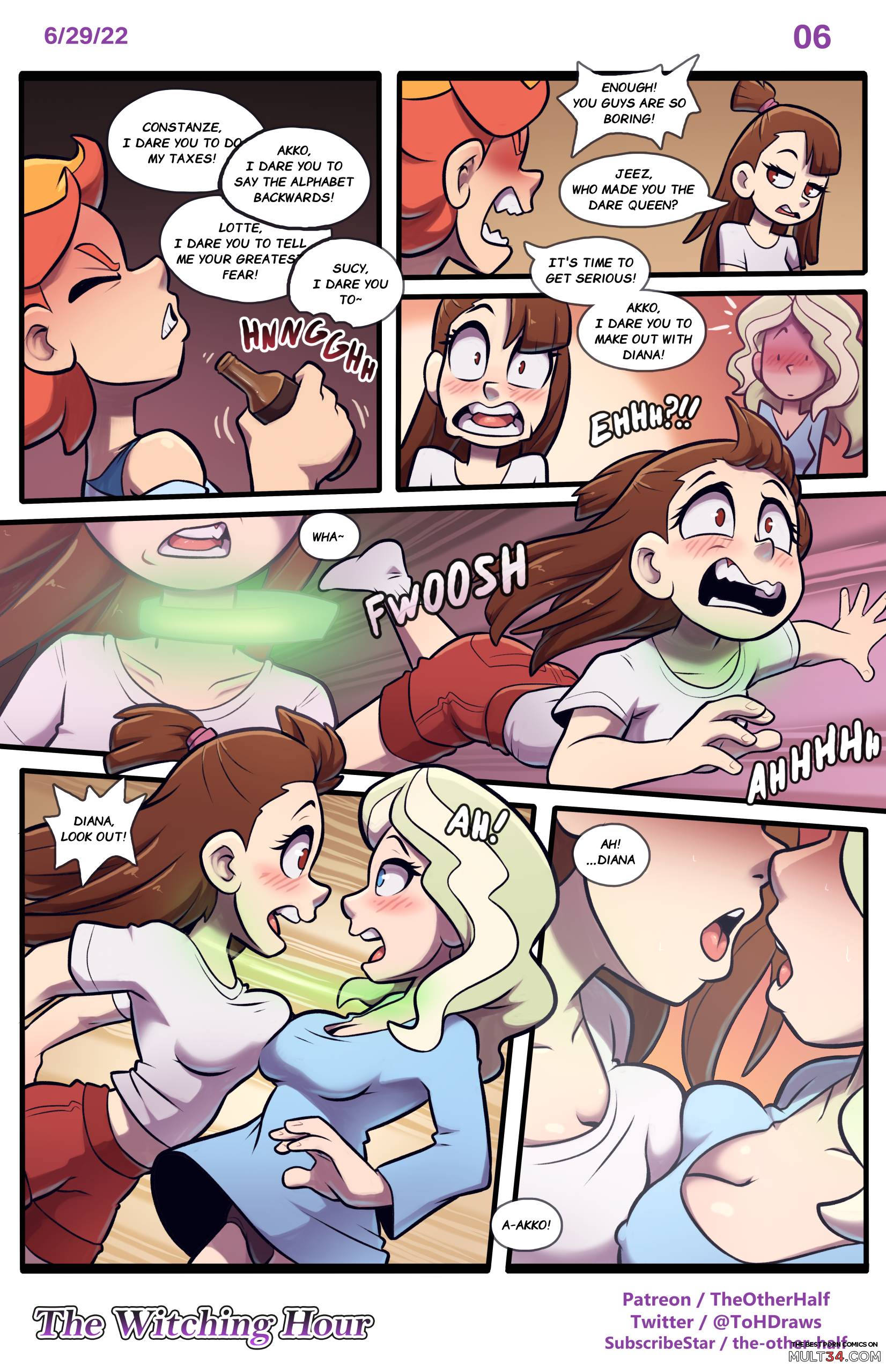 The Witching Hour - Little Witch Academia page 6