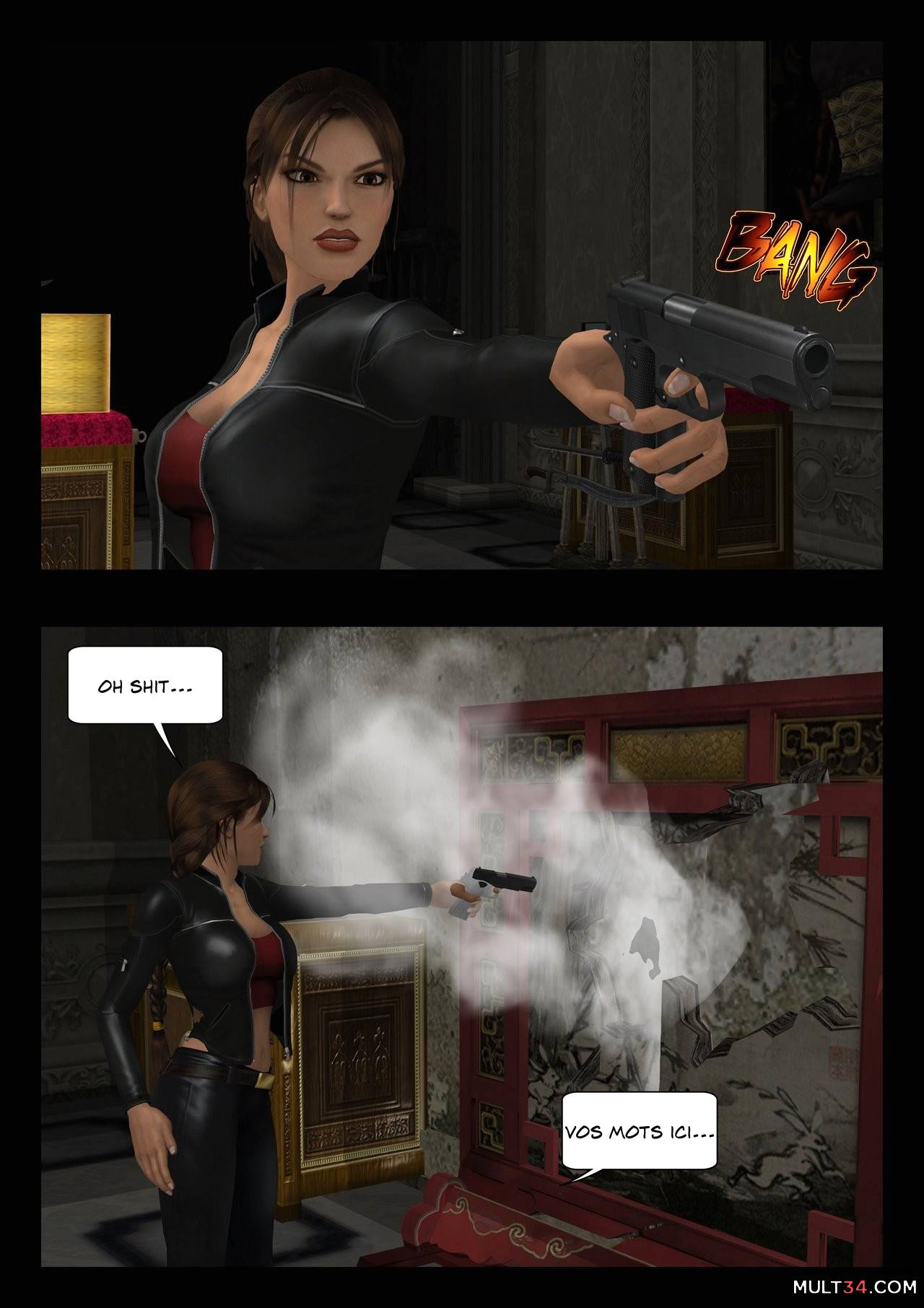 Tomb Raider Domination -The Misadventures of Lara Croft - chapter 1 page 10