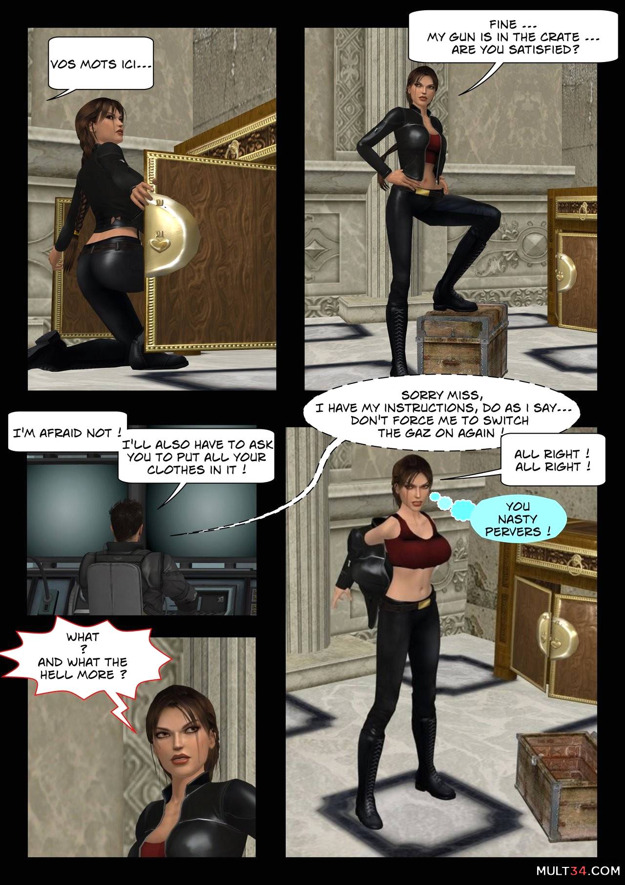 Tomb Raider Domination -The Misadventures of Lara Croft - chapter 1 page 12