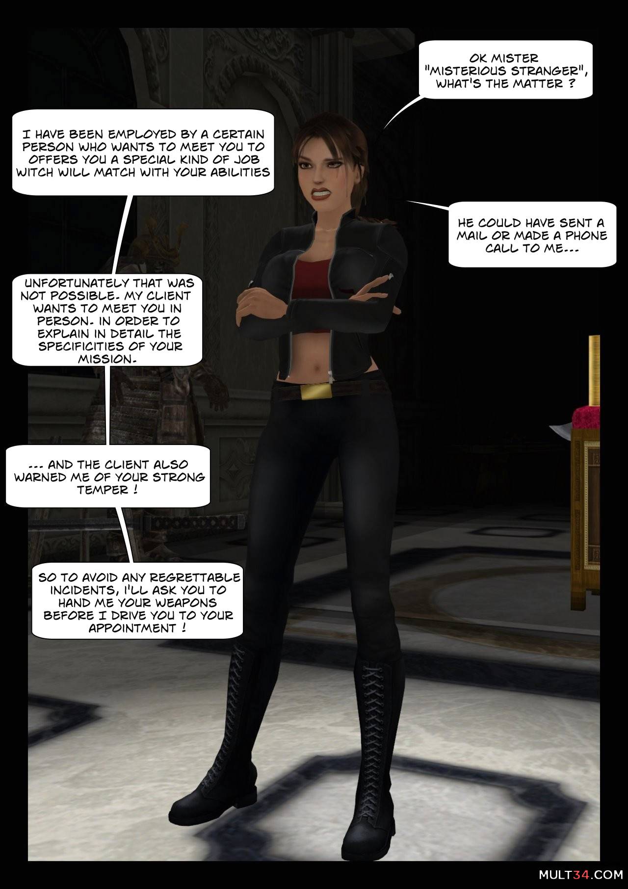 Tomb Raider Domination -The Misadventures of Lara Croft - chapter 1 page 8