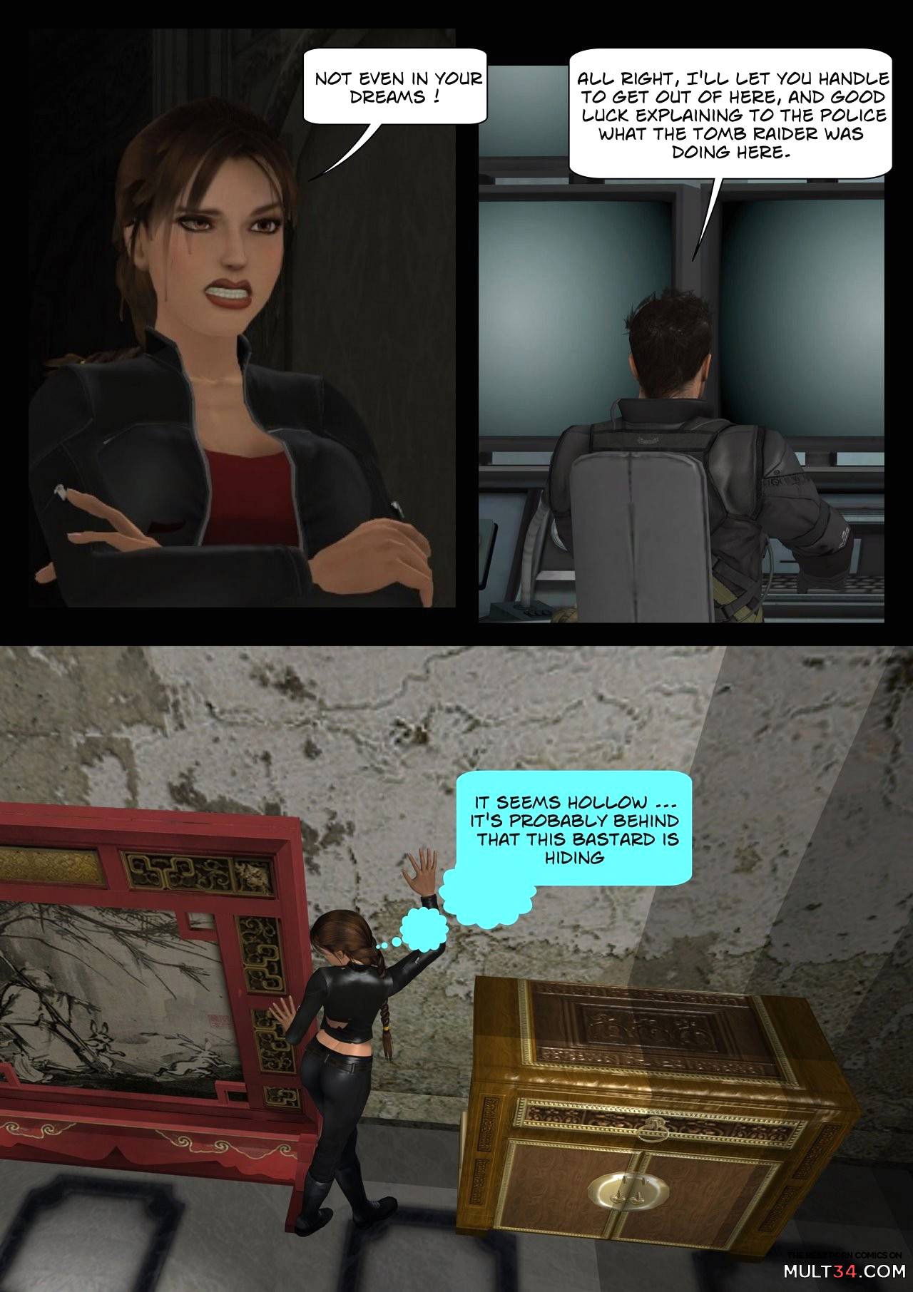 Tomb Raider Domination -The Misadventures of Lara Croft - chapter 1 page 9