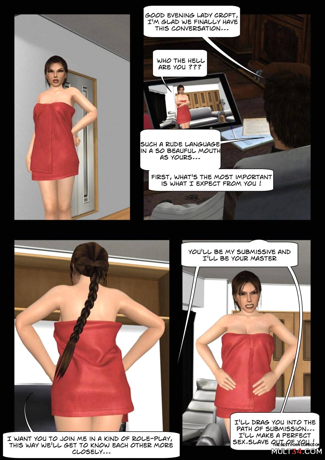 Tomb Raider Domination -The Misadventures of Lara Croft - chapter 3 page 5