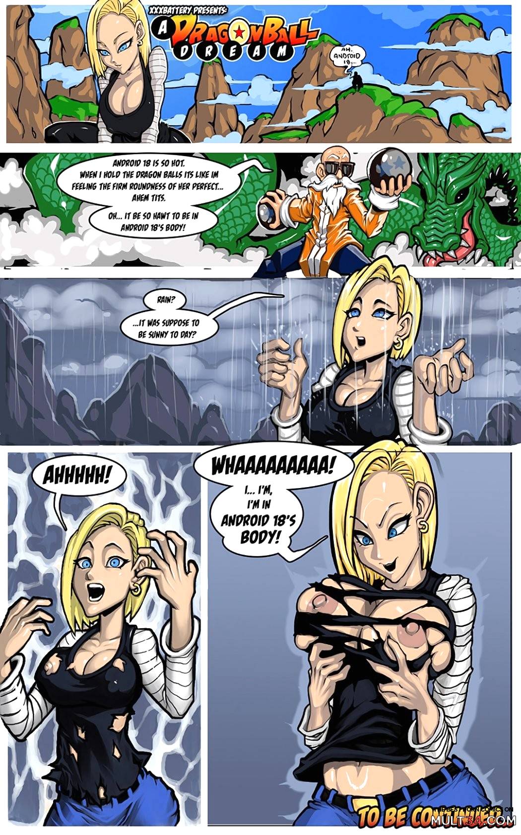 A dragon ball dream comic porn