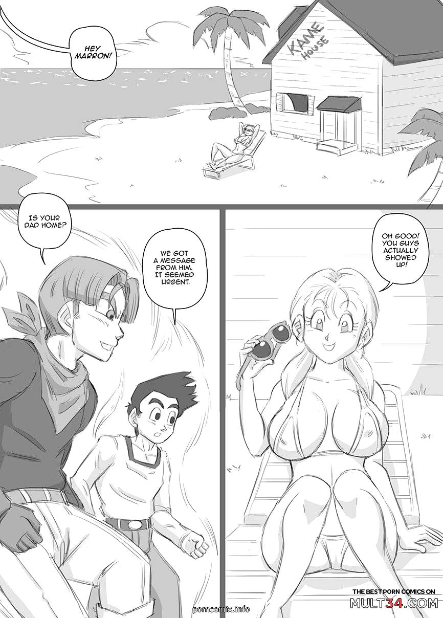 DRAGON BALL XXX- CHASE AFTER ME page 2