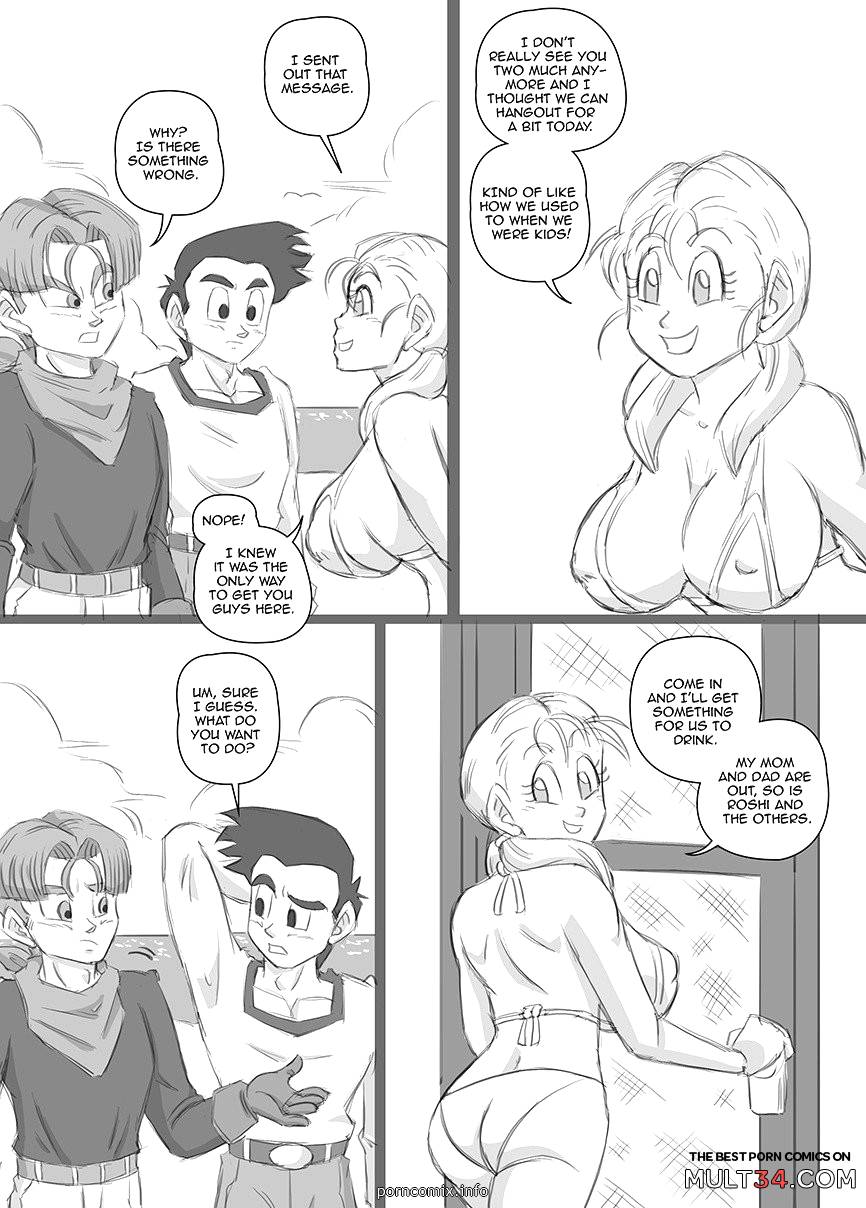 DRAGON BALL XXX- CHASE AFTER ME page 3