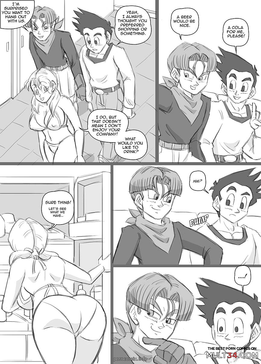 DRAGON BALL XXX- CHASE AFTER ME page 4