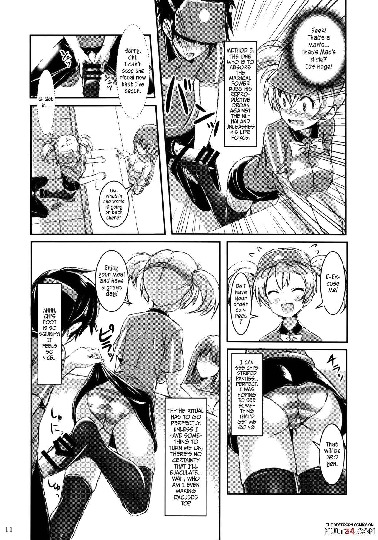 Hataraita Atono KneeSo Summer! ~Foot Job & Good Smell!~ | The Devil in My Kneesocks page 8