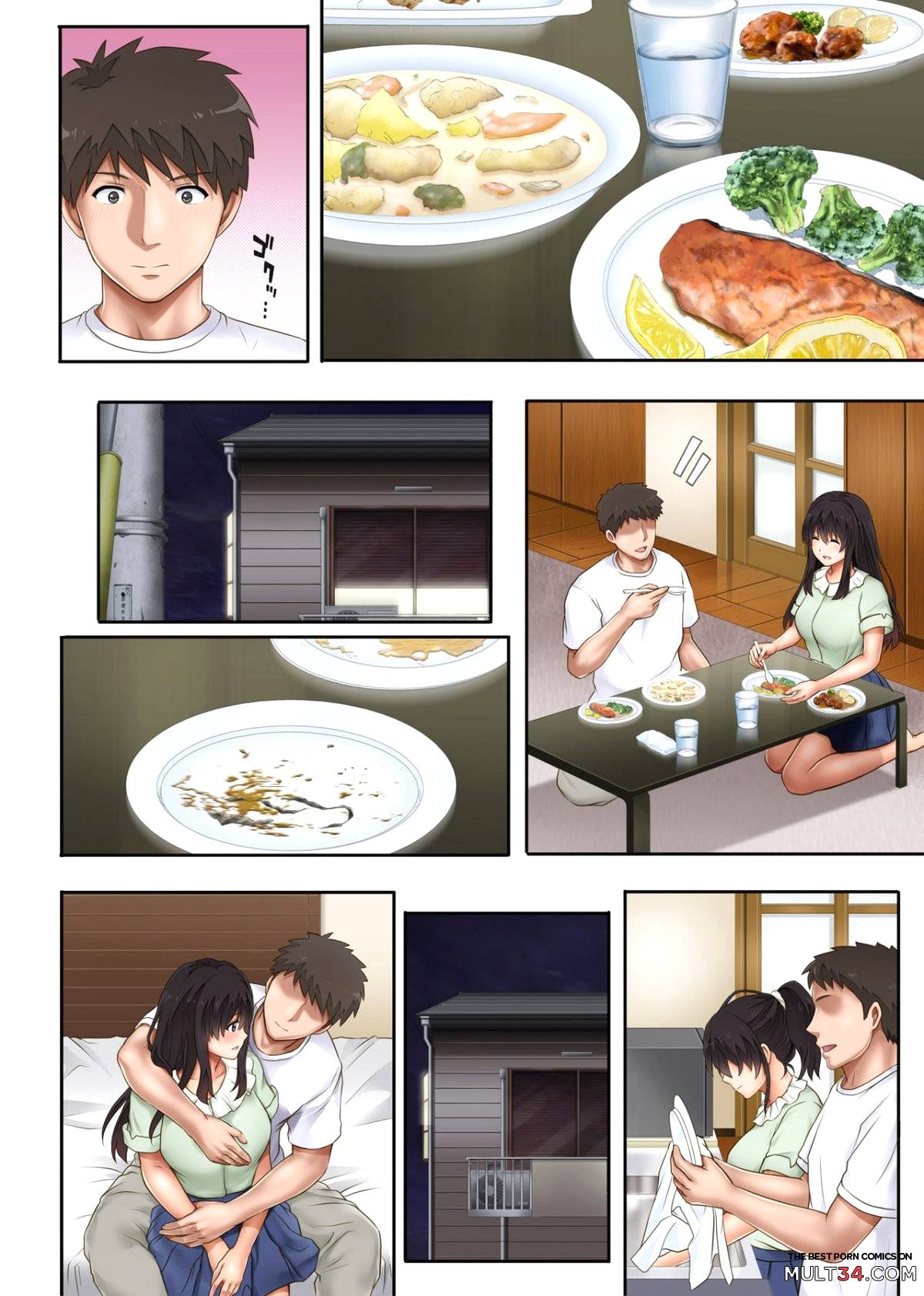 Kare to Watashi to Tenchou no Shinya Kinmu 2 page 52