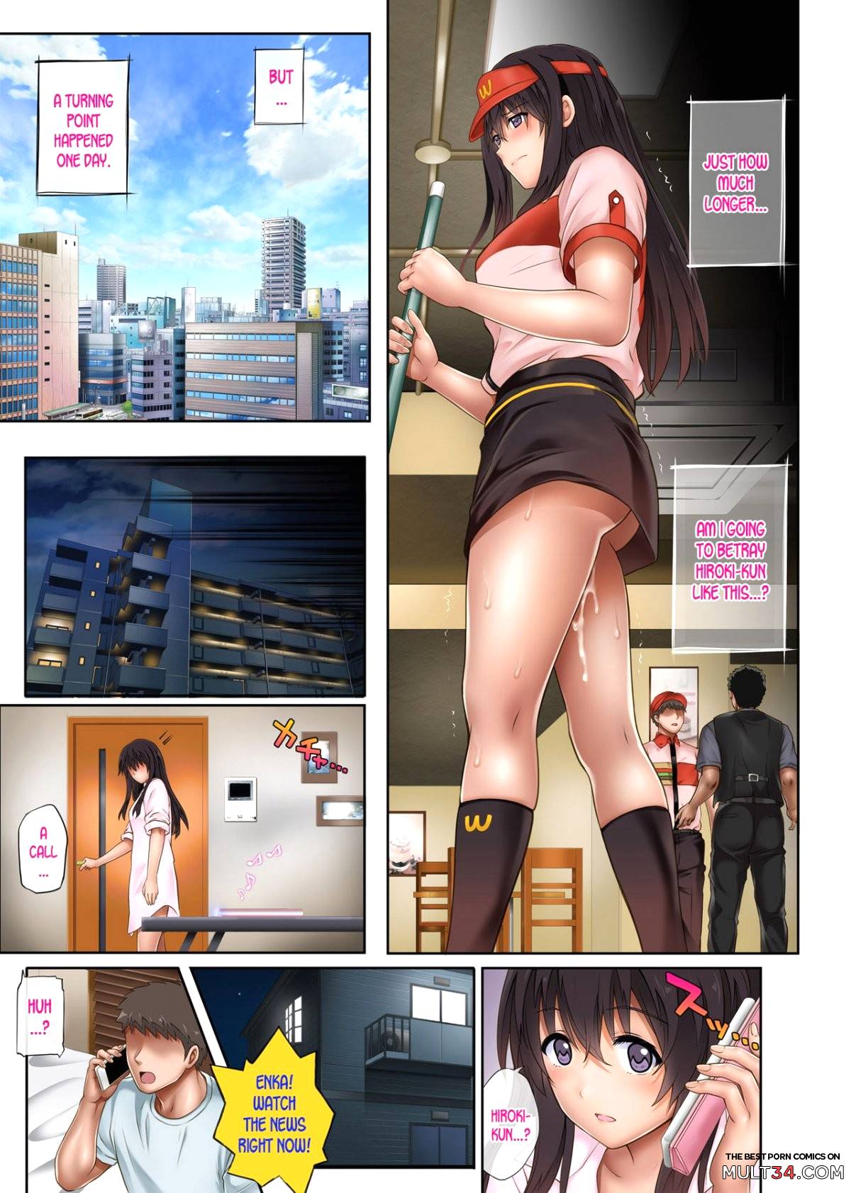 Kare to Watashi to Tenchou no Shinya Kinmu 3 + Afterword page 21