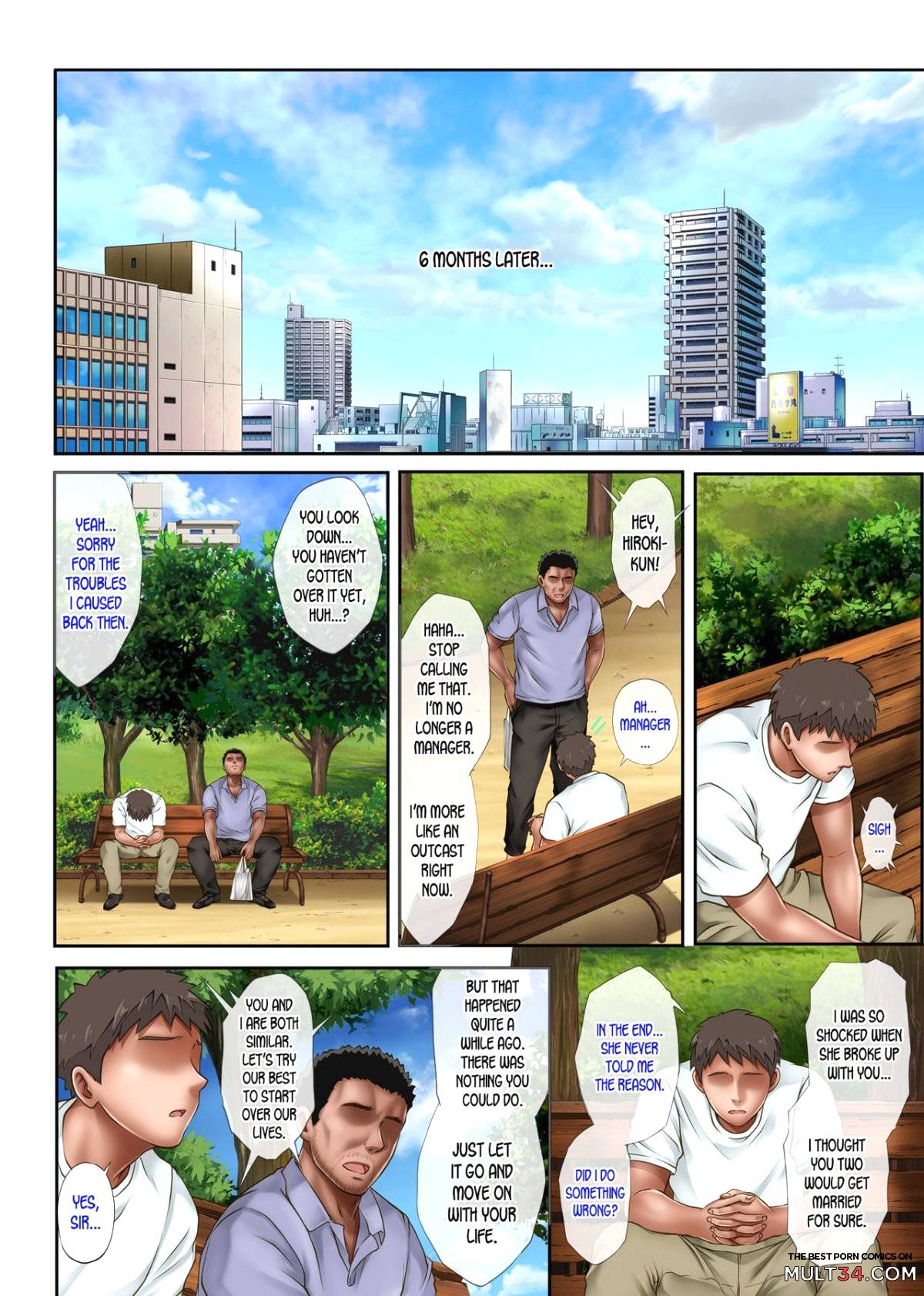 Kare to Watashi to Tenchou no Shinya Kinmu 3 + Afterword page 54