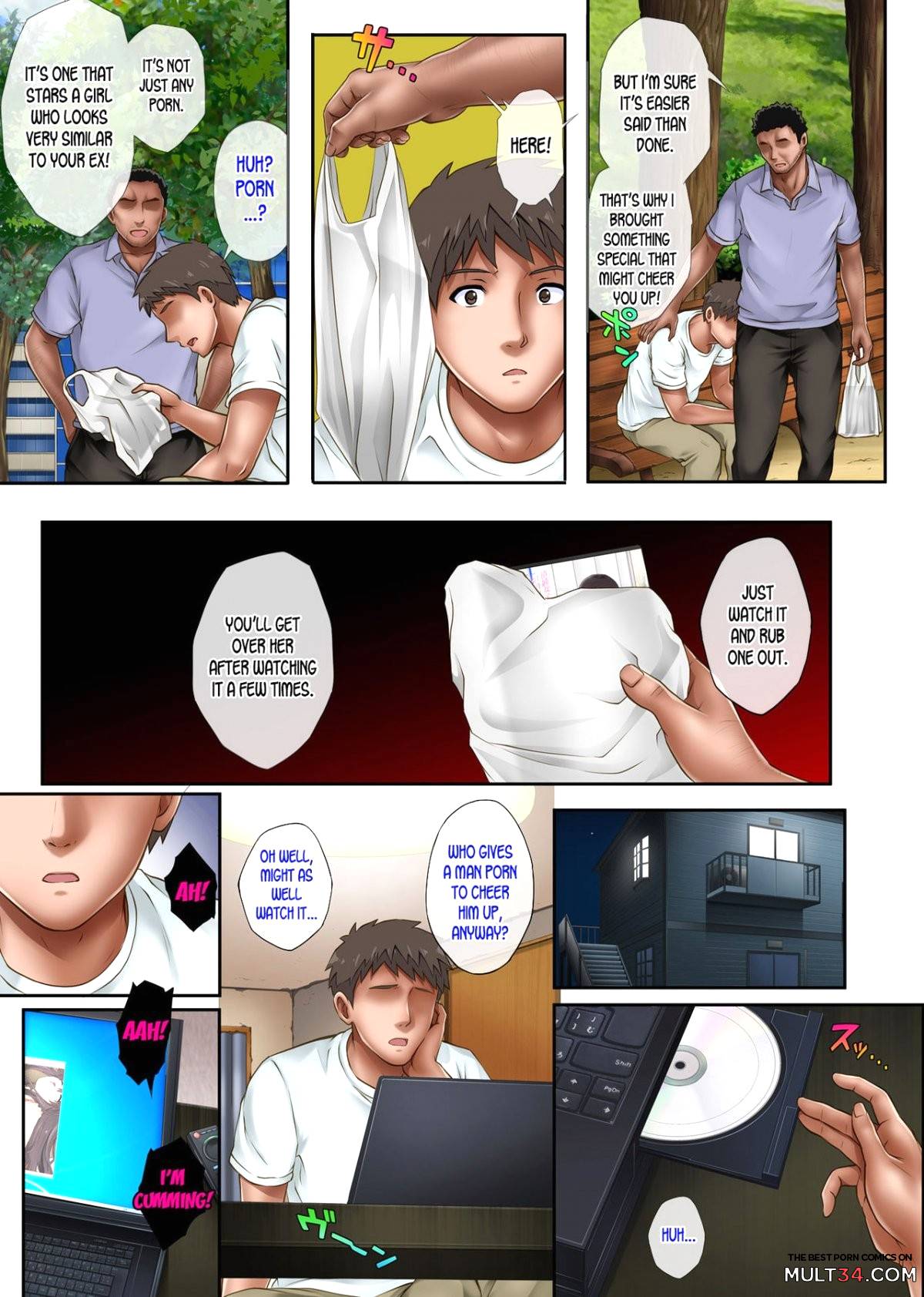 Kare to Watashi to Tenchou no Shinya Kinmu 3 + Afterword page 55