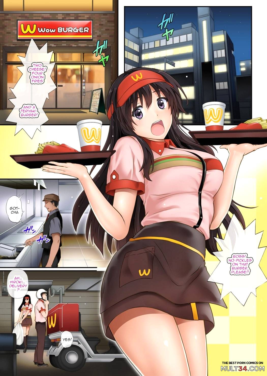 Kare to Watashi to Tenchou no Shinya Kinmu page 10