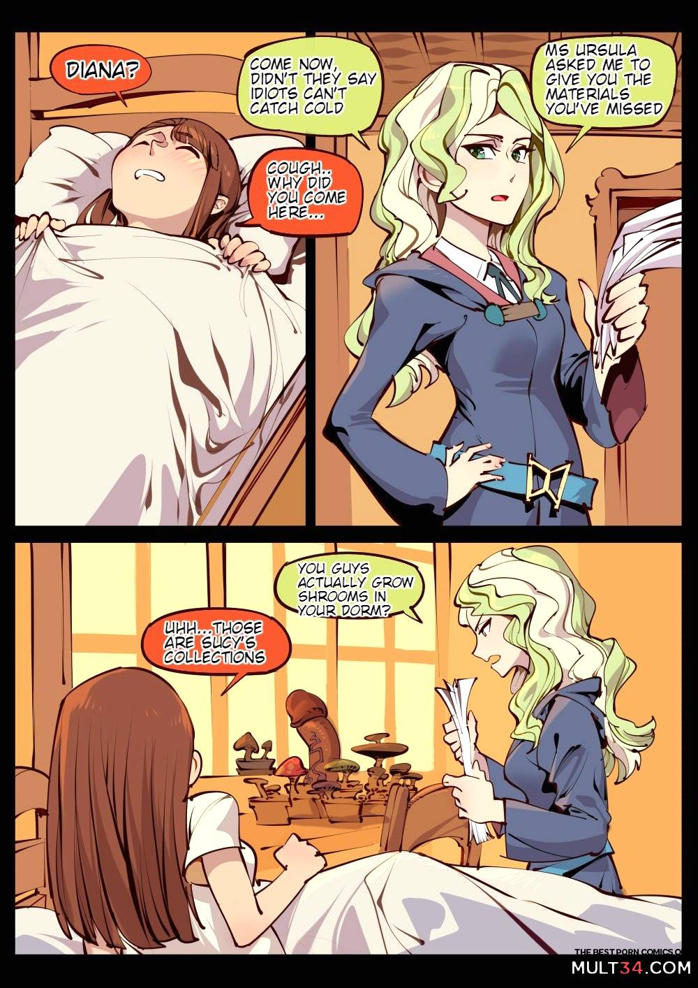 Little witch academia sex