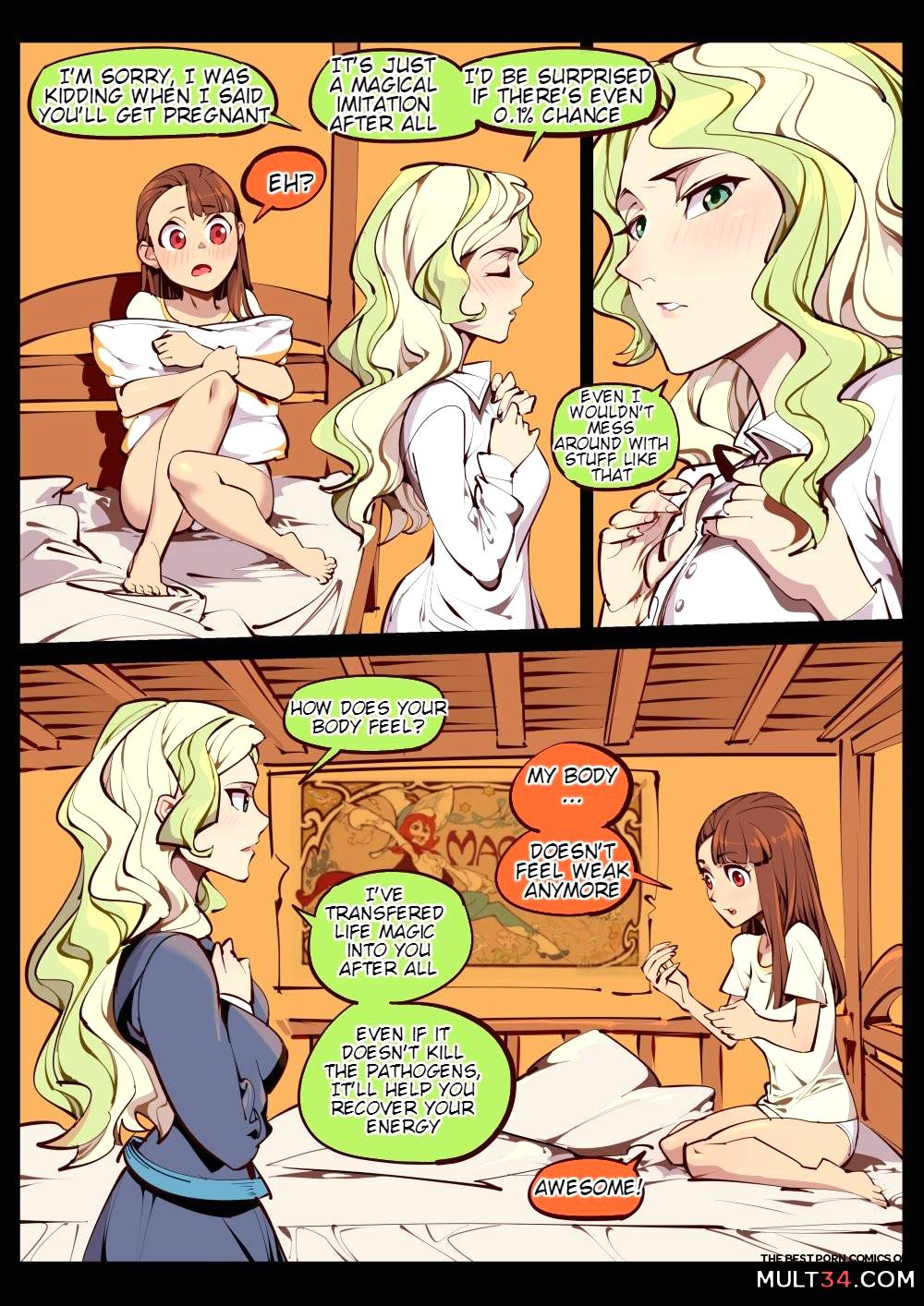 Little witch love page 20