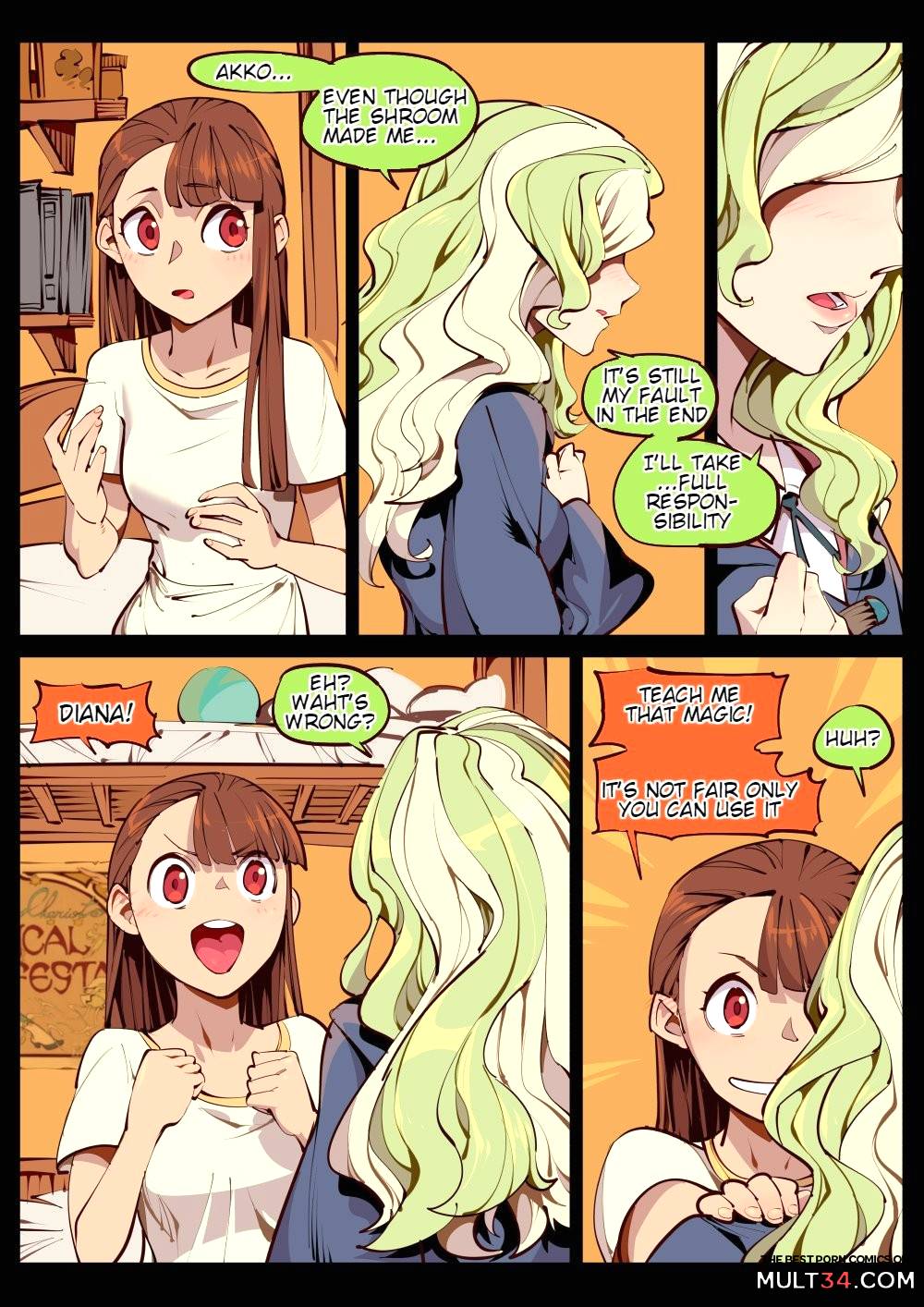 Little witch love page 21