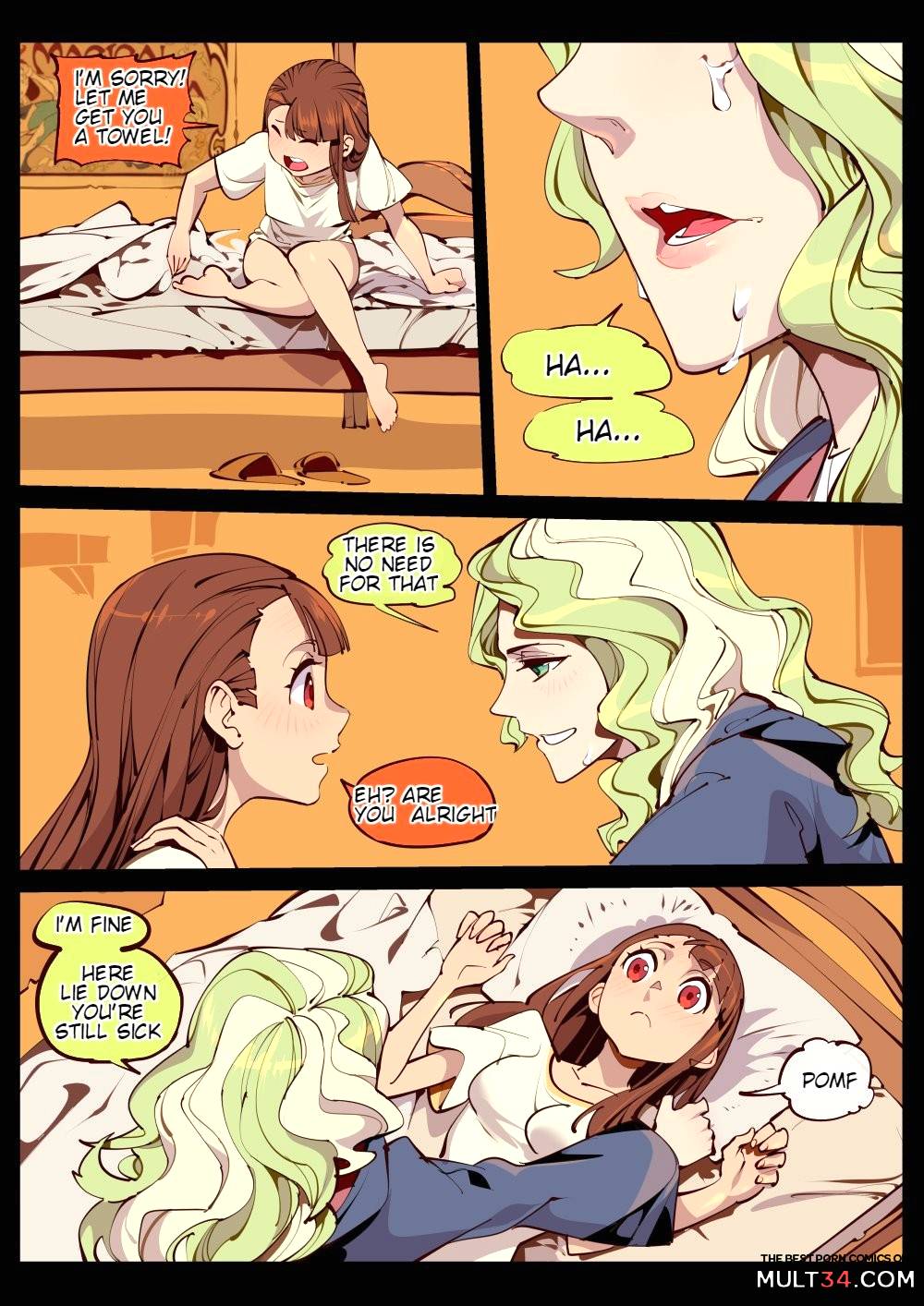 Little witch love page 4