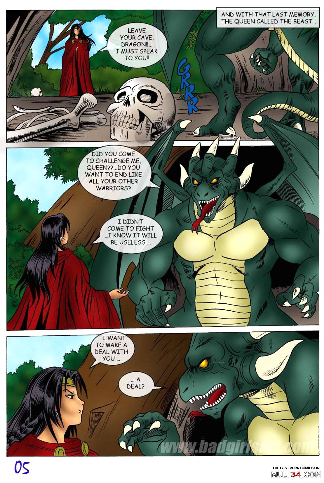 The Queen and the Dragon page 6