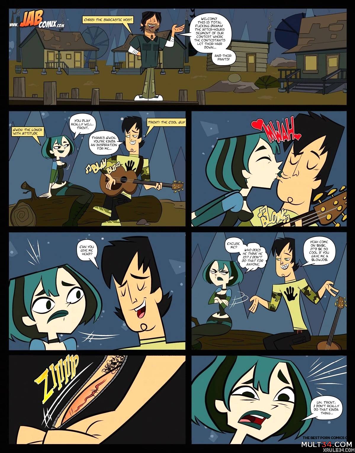 Total drama sex comics