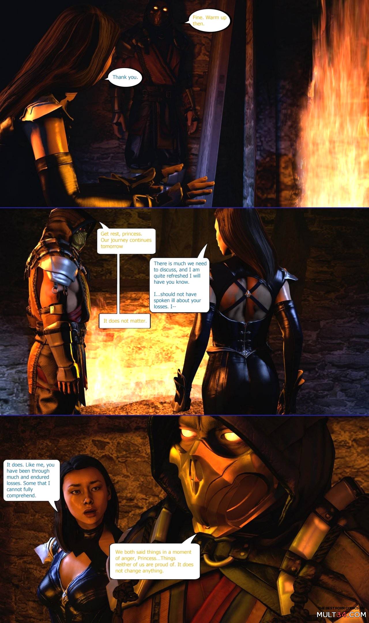 Blue Flames page 5