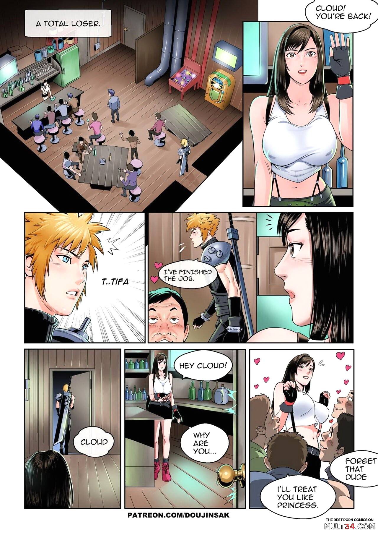 Adult comics giantess