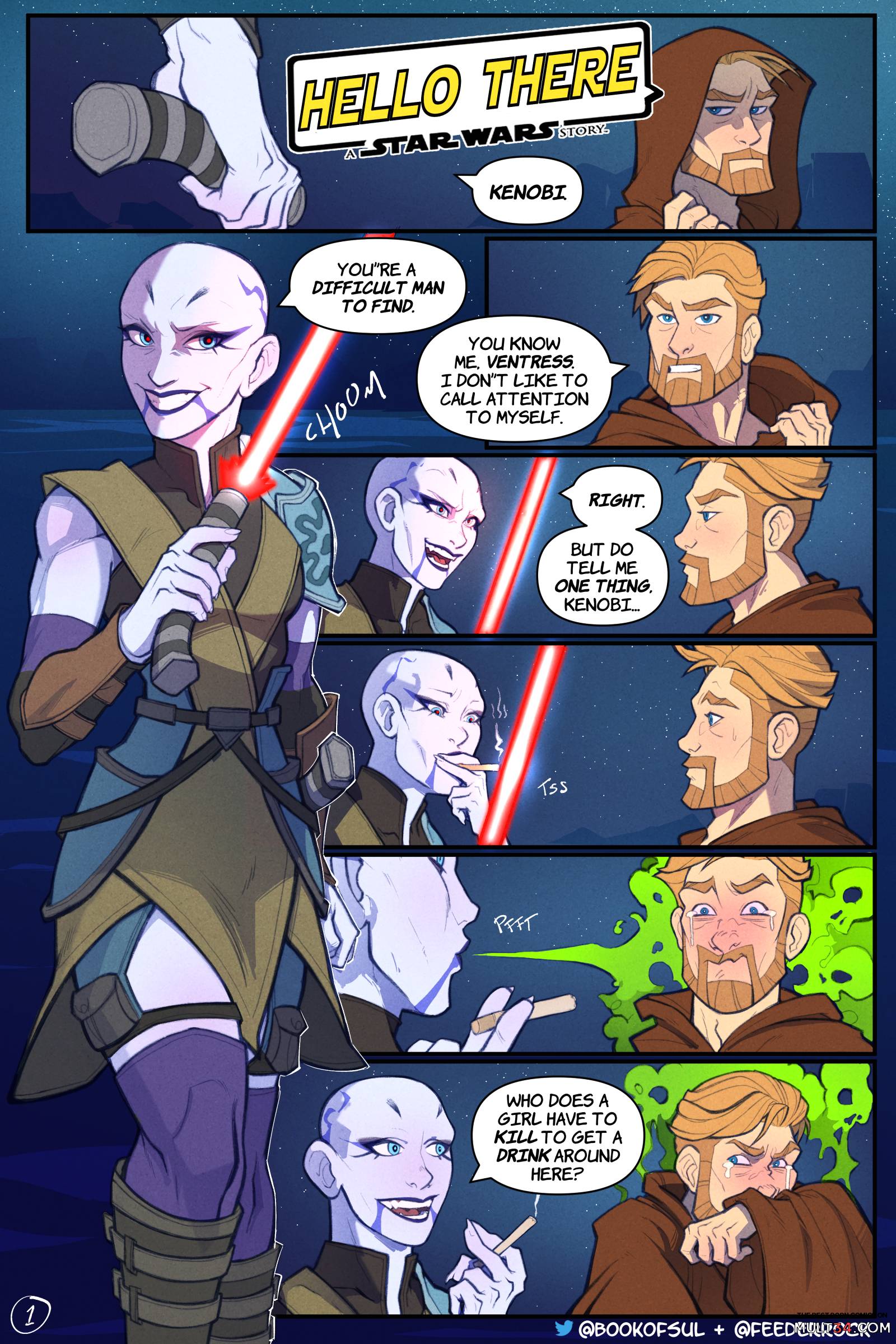 Hello There A Star Wars Story page 1