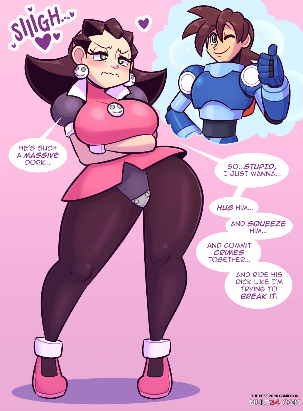 MegaMan and Tron Bonne (Fixed and Updated) page 1