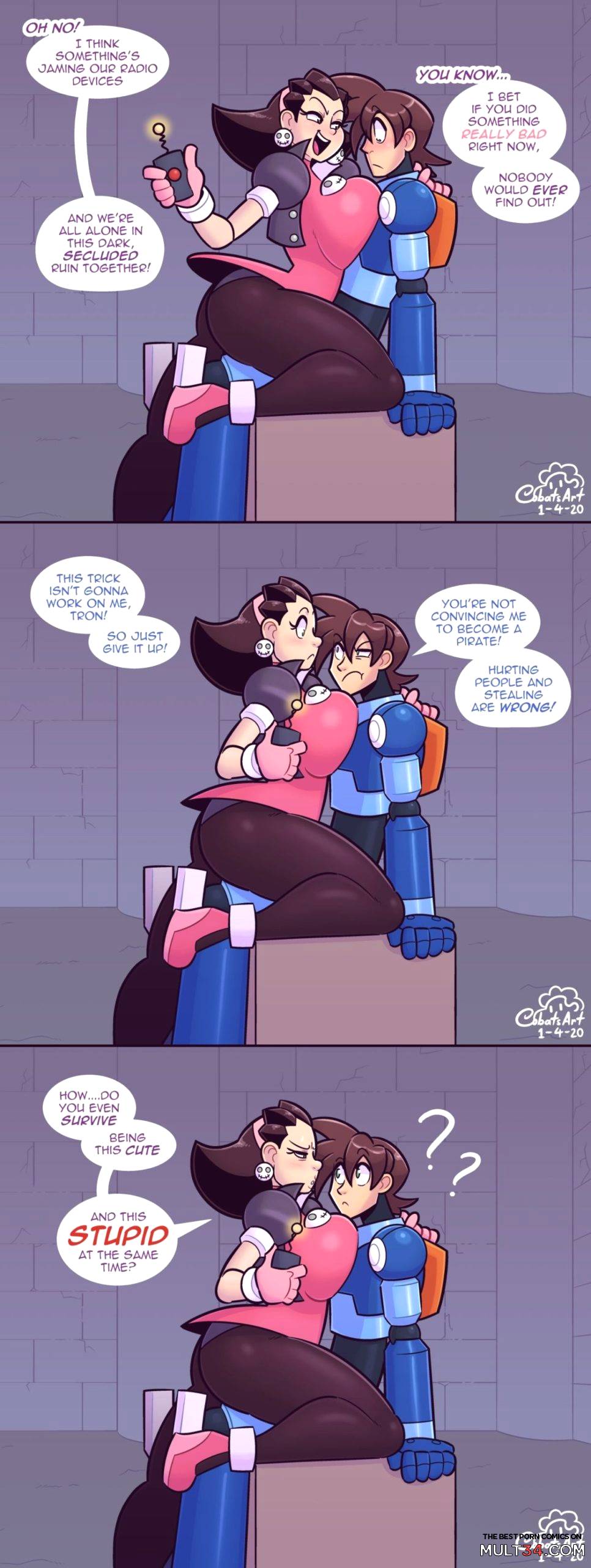 MegaMan and Tron Bonne (Fixed and Updated) page 4
