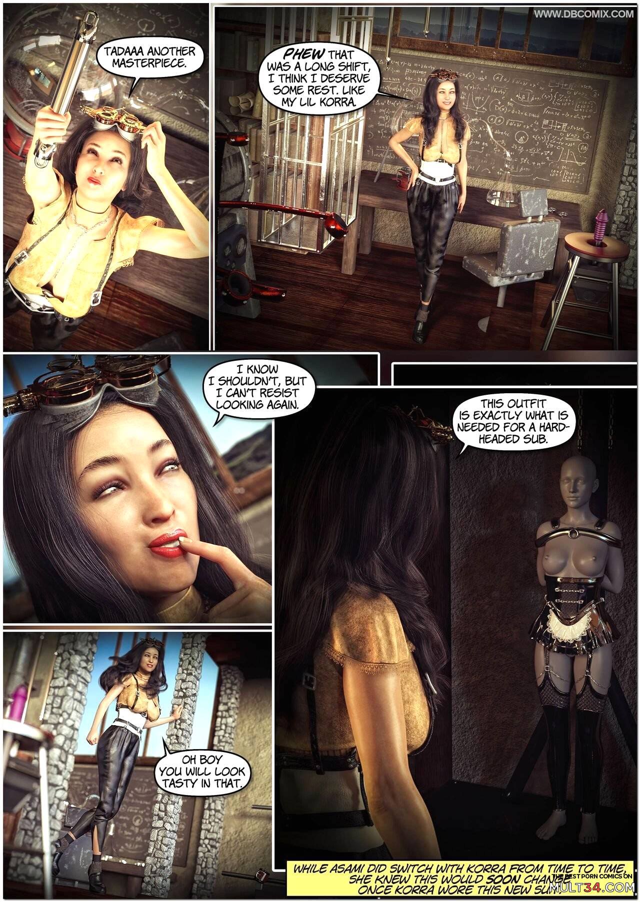 The Legend of Korrasami - Mistress Asami 2 page 3