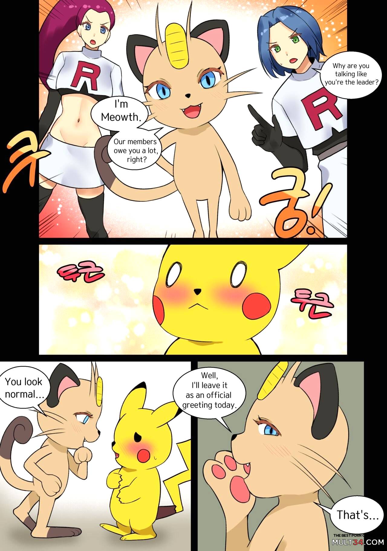 Ash x Misty (Trip with Pikachu) page 50