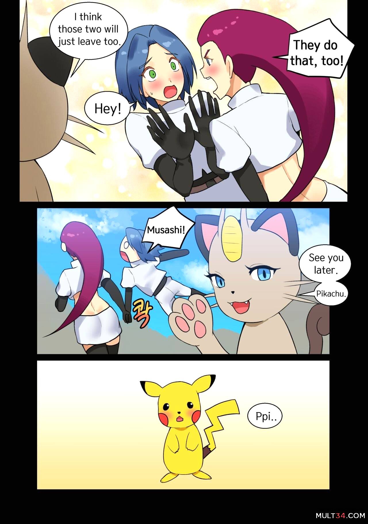Ash x Misty (Trip with Pikachu) page 51