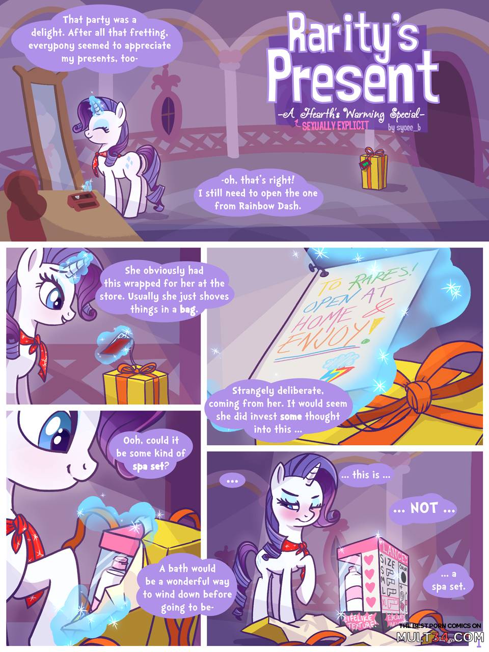 Rarity's Present page 1