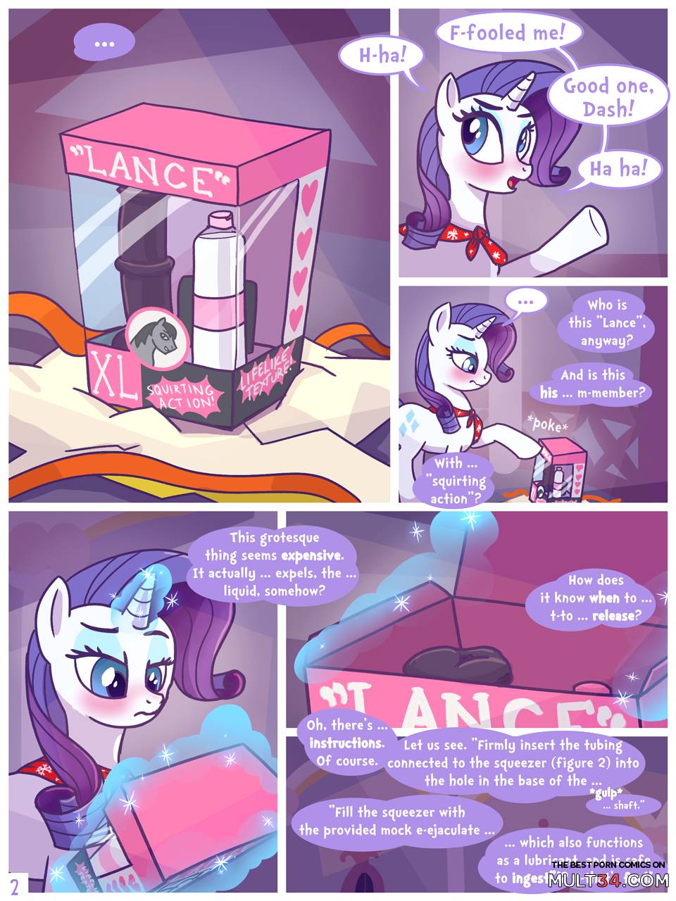 Rarity's Present page 2