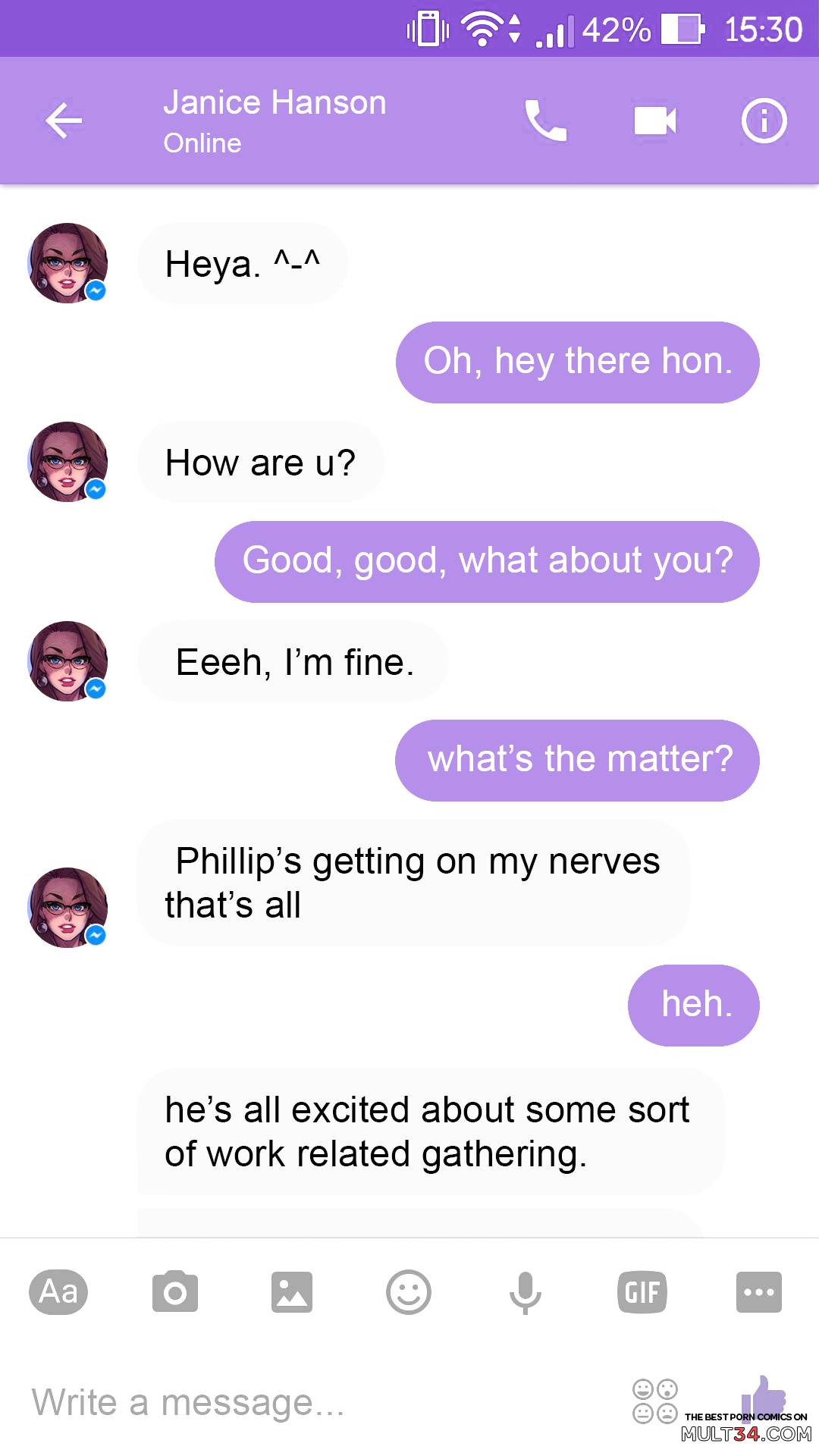 A chat porn