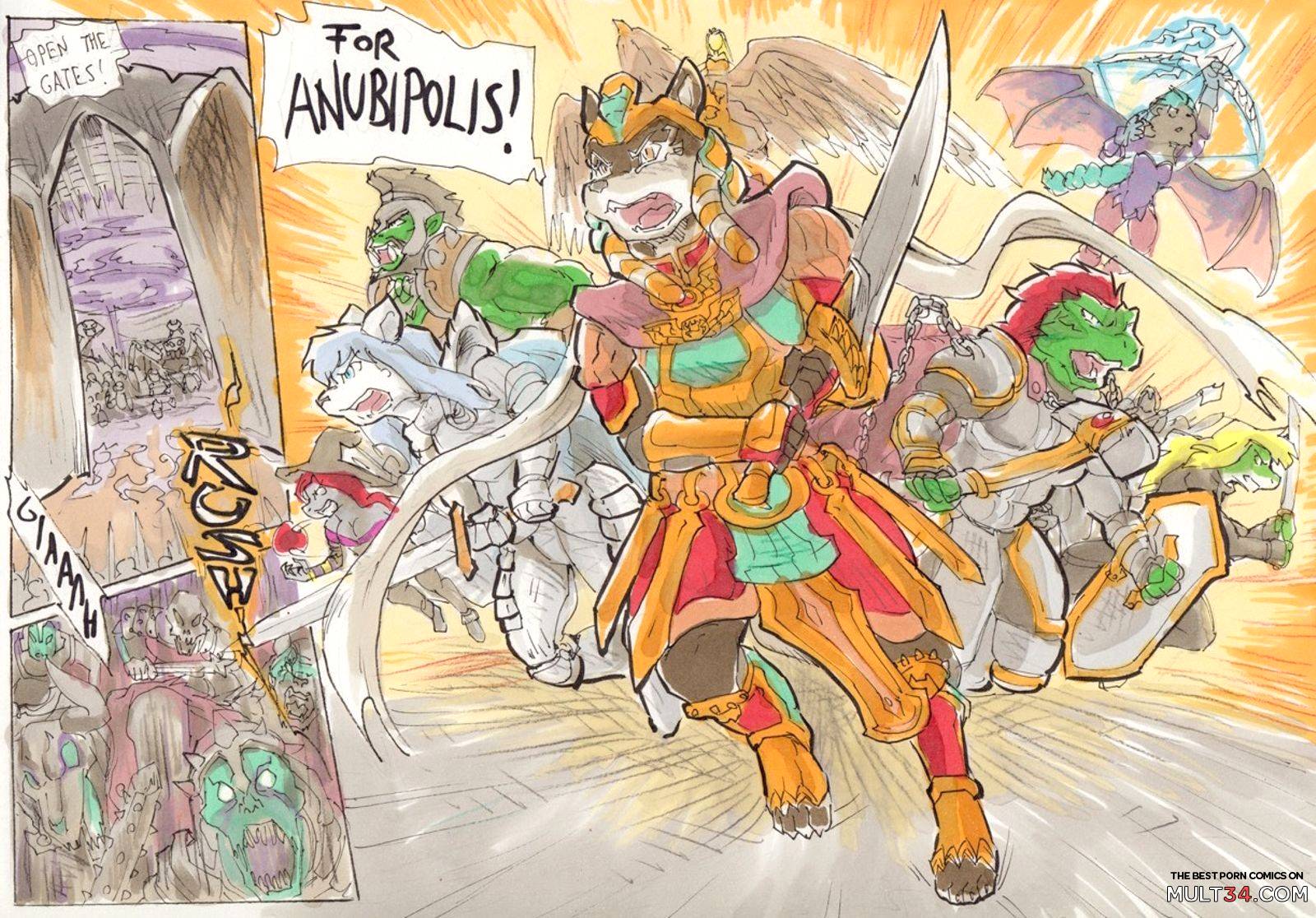 Anubis Stories 5 - The Battle for Anubipolis page 21