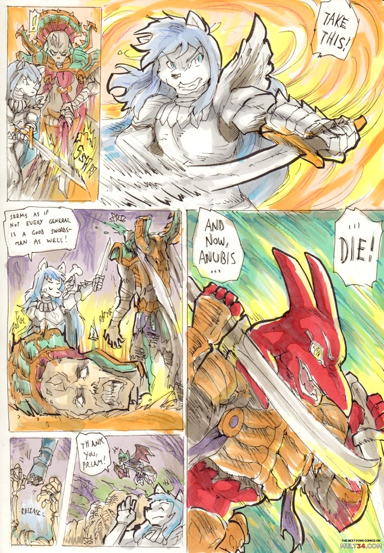 Anubis Stories 5 - The Battle for Anubipolis page 33
