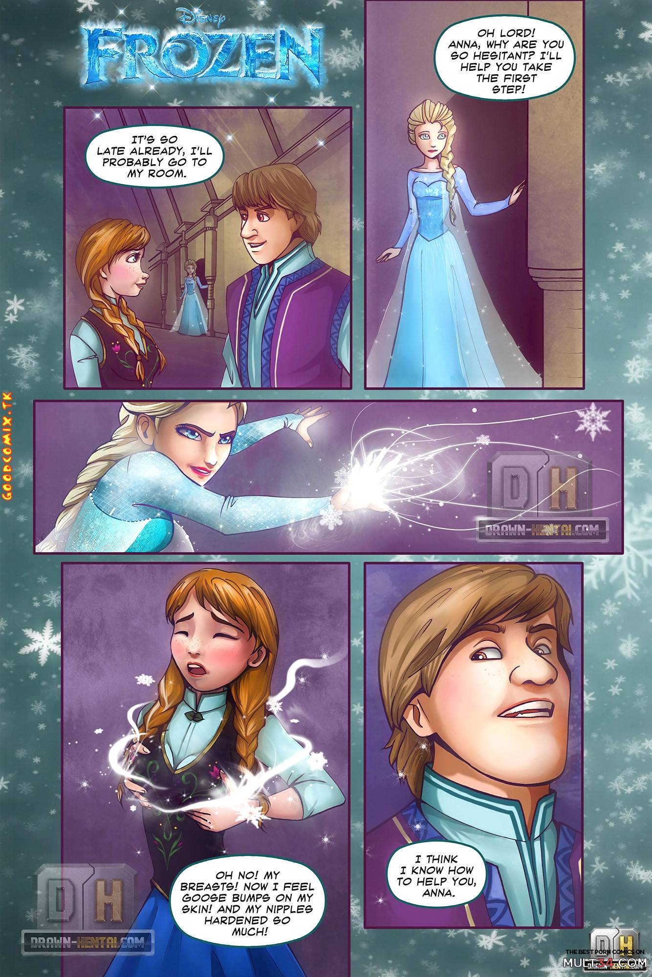 Disney Frozen page 1