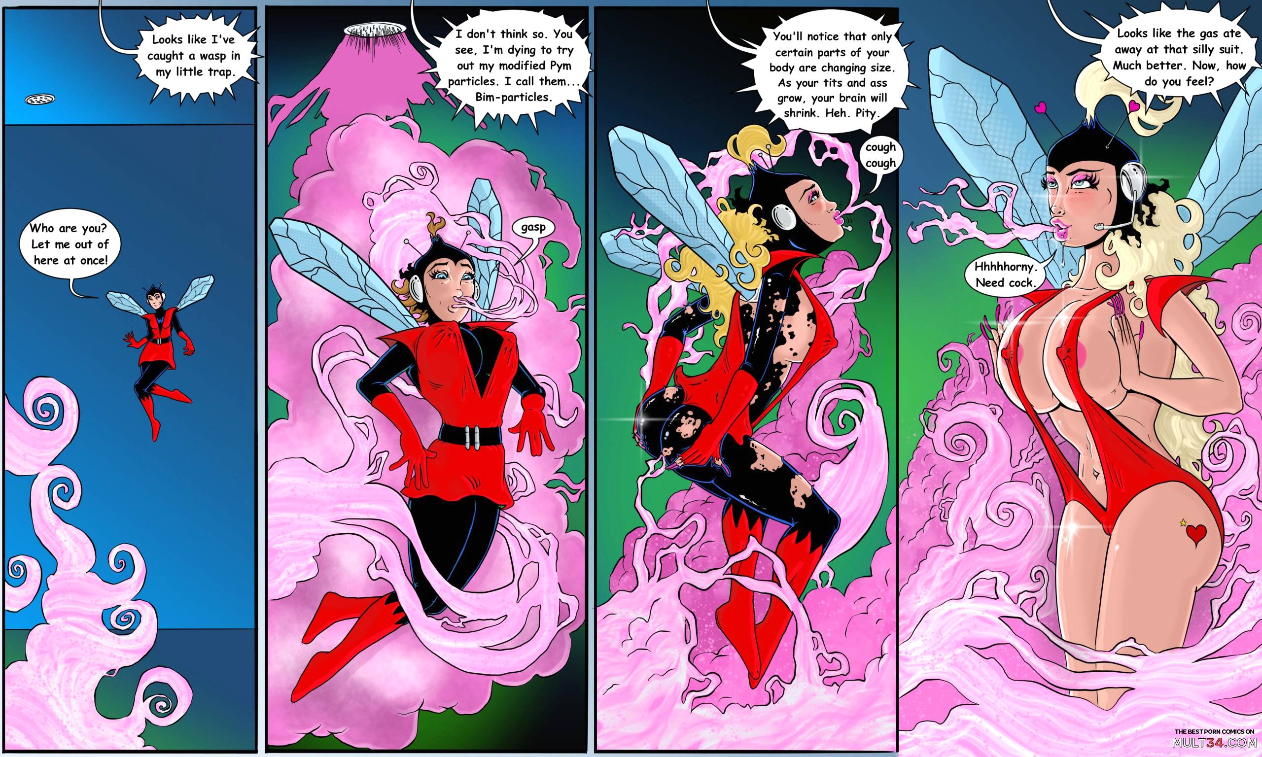 Doctor Bimboid vs Marvel Comic Heroes page 12